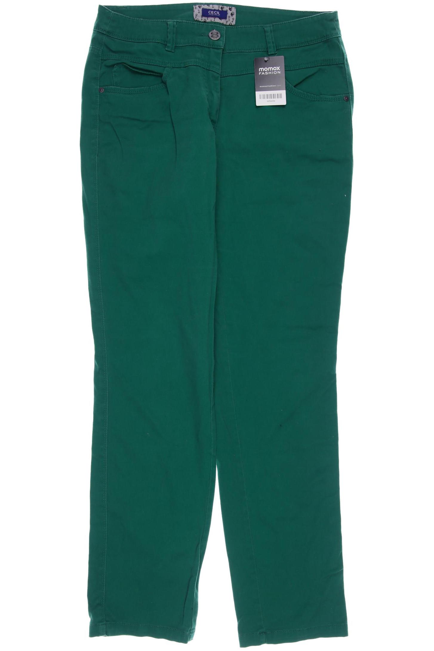 

Cecil Damen Jeans, grün, Gr. 32