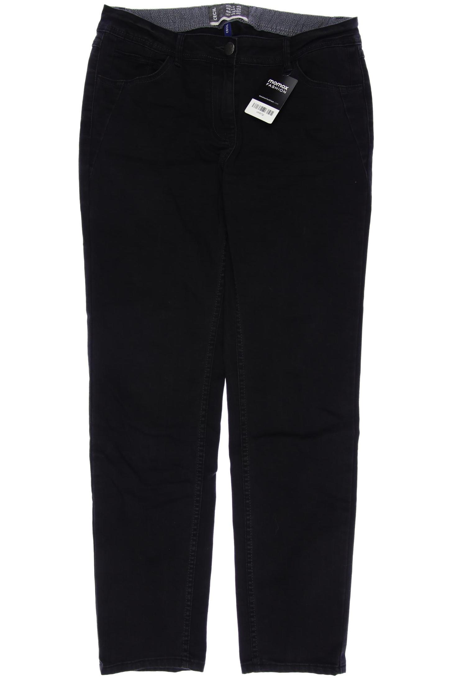 

Cecil Damen Jeans, schwarz, Gr. 42