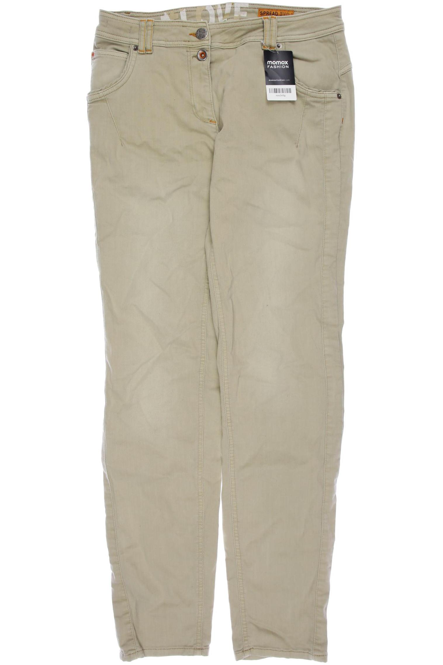 

CECIL Damen Jeans, beige