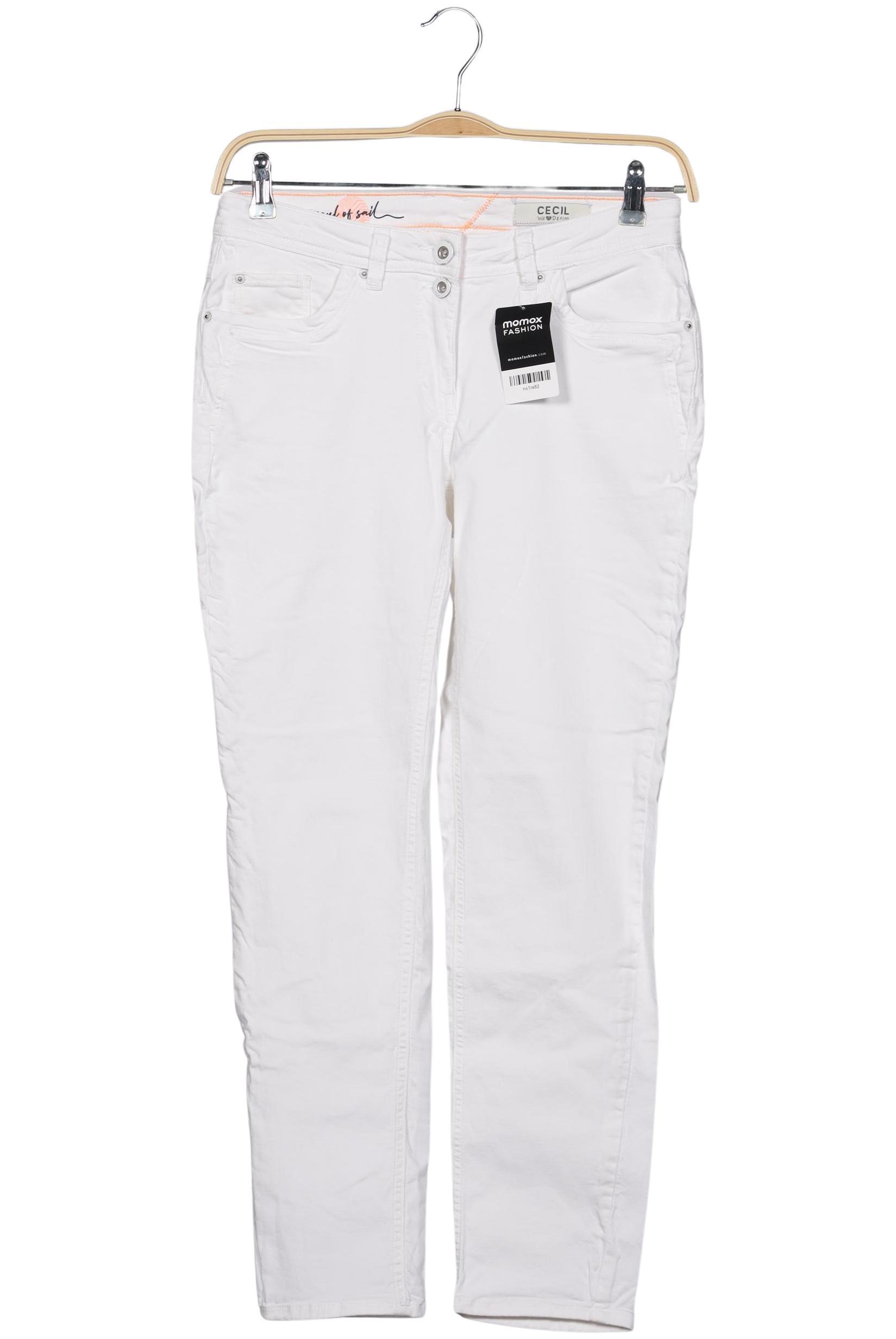 

Cecil Damen Jeans, weiß, Gr. 28
