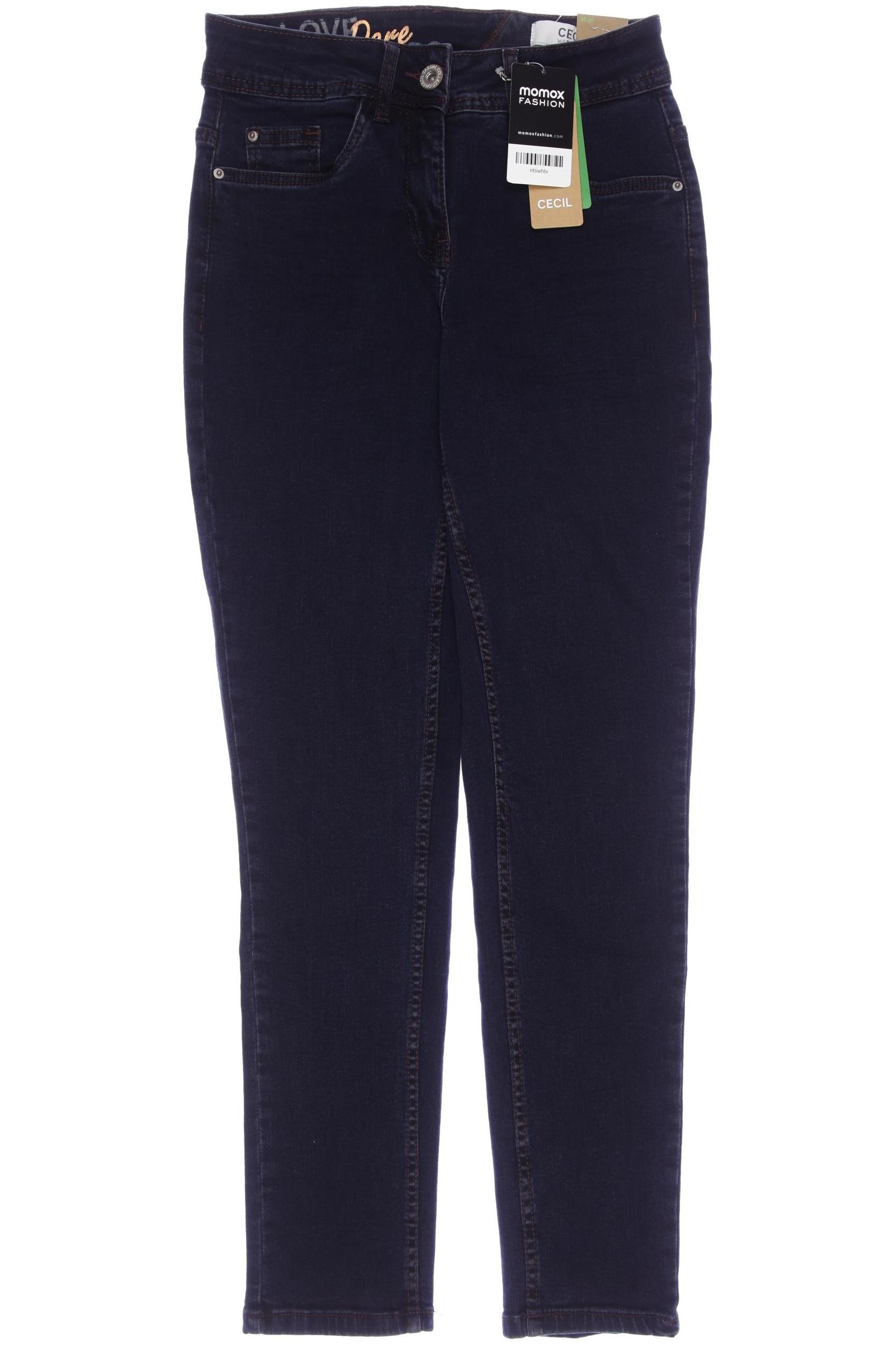 

Cecil Damen Jeans, marineblau, Gr. 26