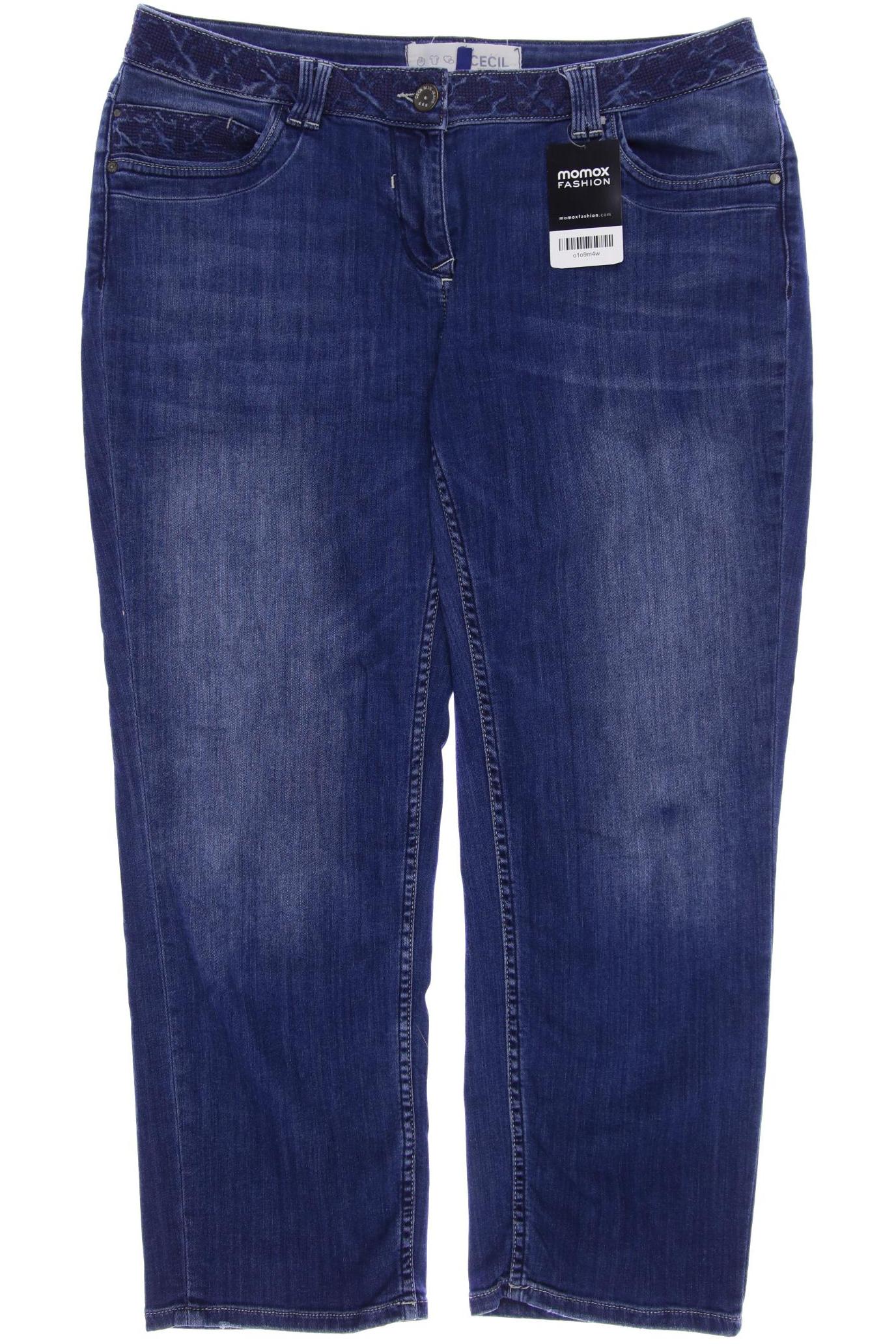 

CECIL Damen Jeans, blau