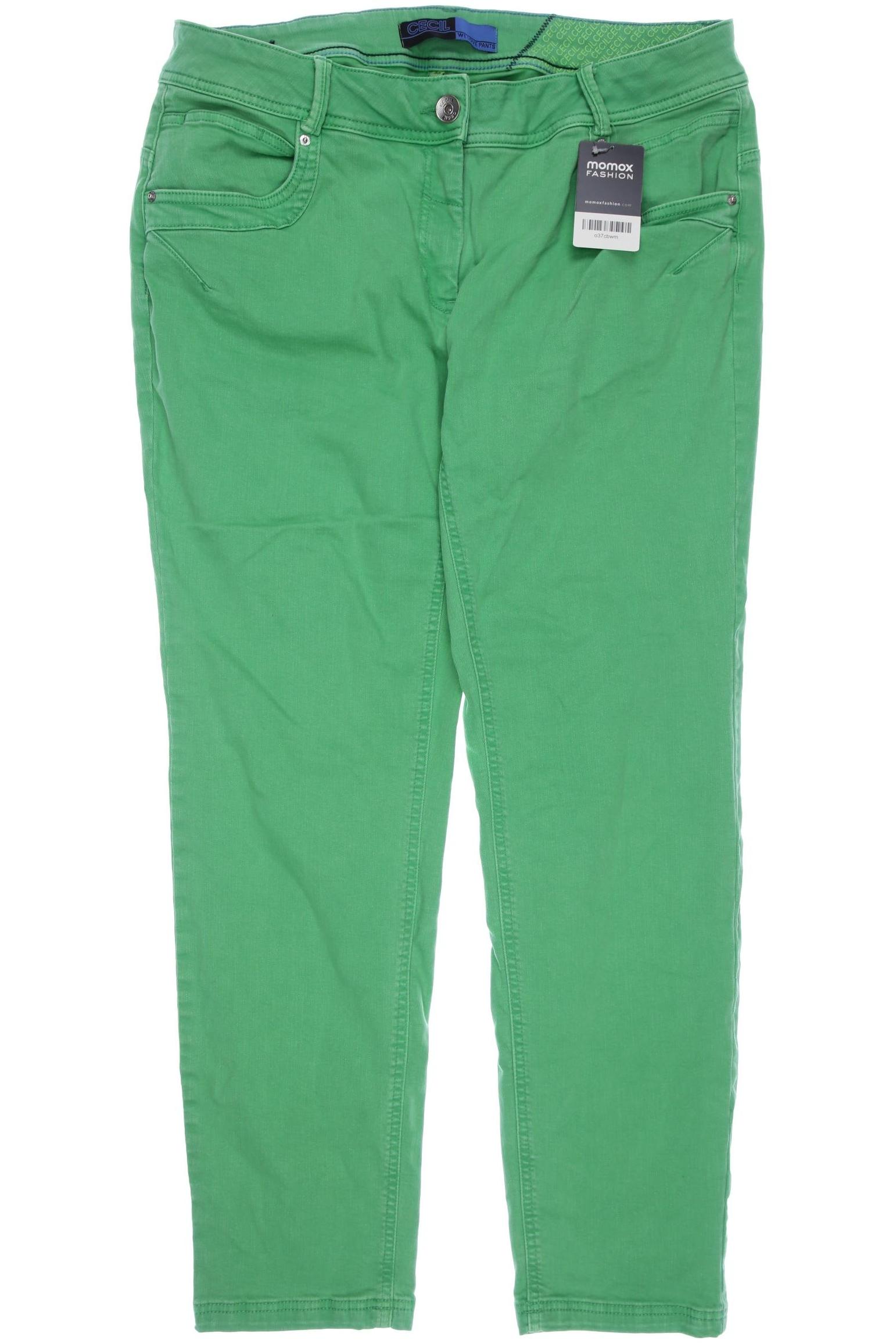 

Cecil Damen Jeans, grün, Gr. 33