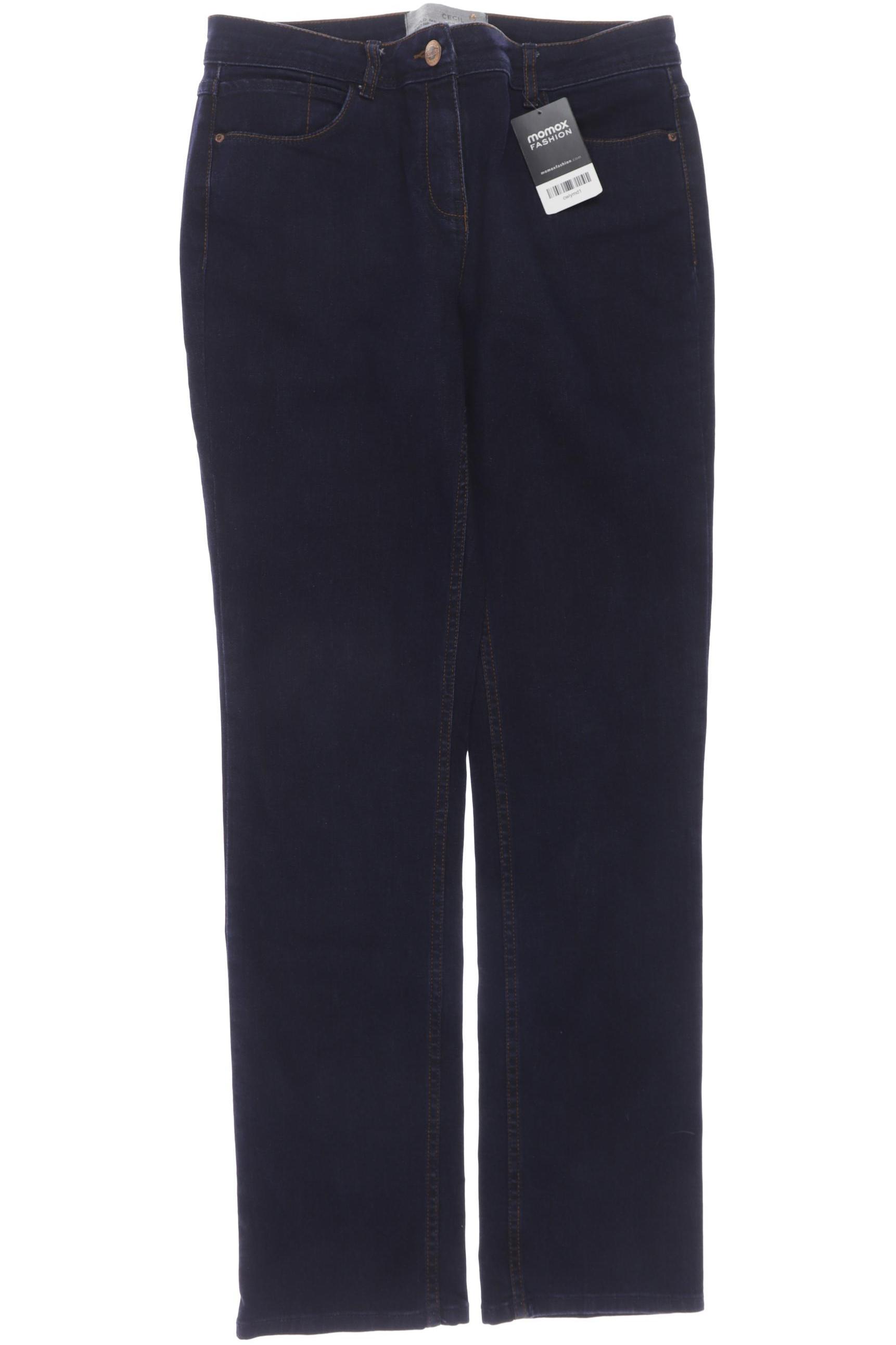 

CECIL Damen Jeans, marineblau