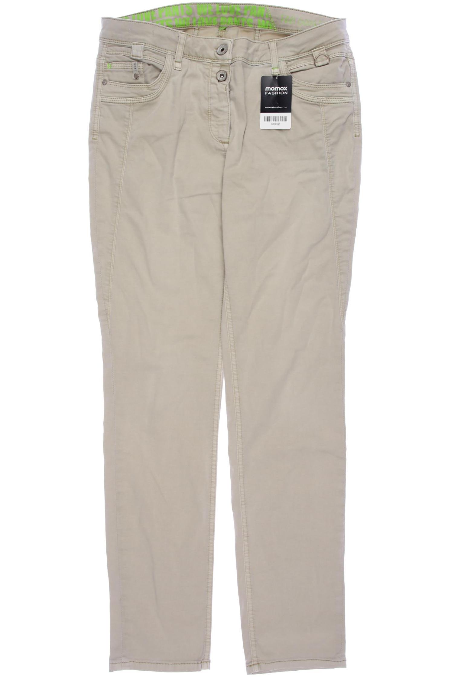 

Cecil Damen Jeans, beige, Gr. 31