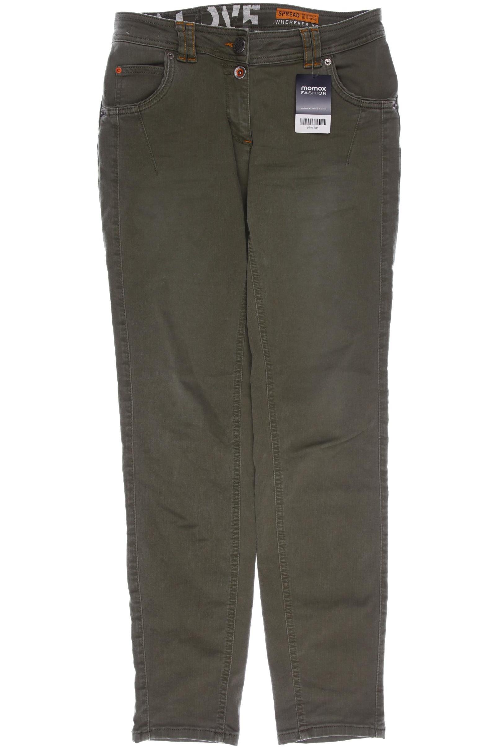 

CECIL Damen Jeans, grün