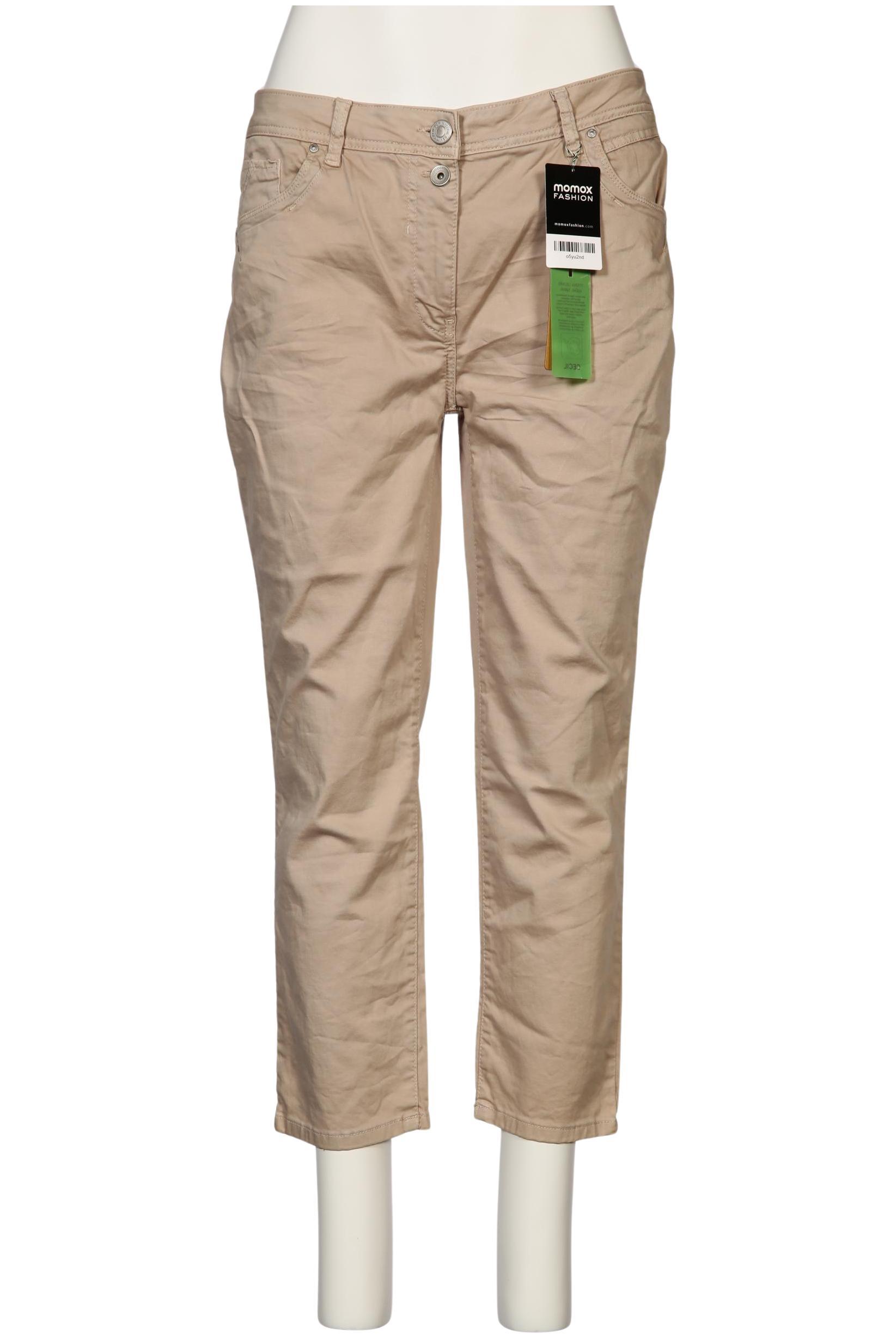 

Cecil Damen Jeans, beige, Gr. 34