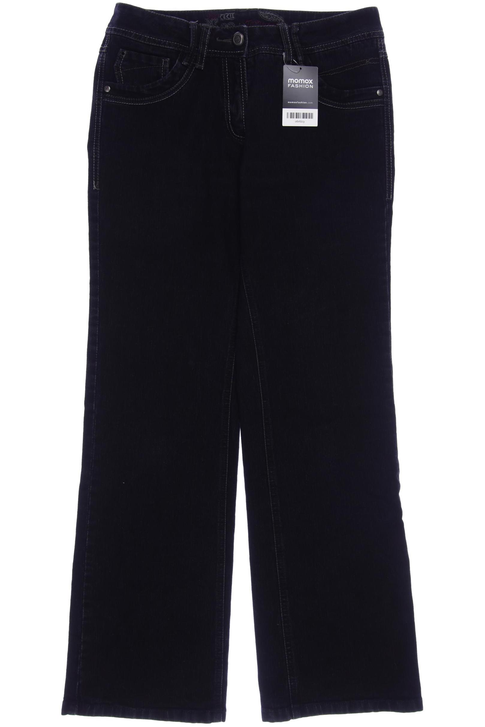 

CECIL Damen Jeans, marineblau