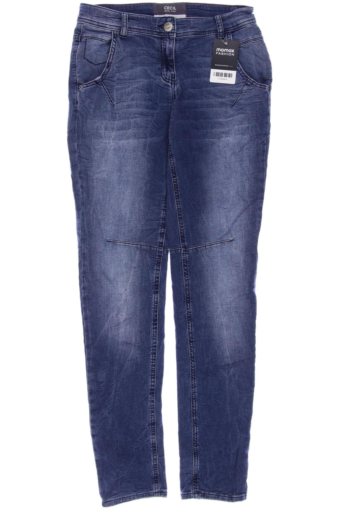 

CECIL Damen Jeans, blau