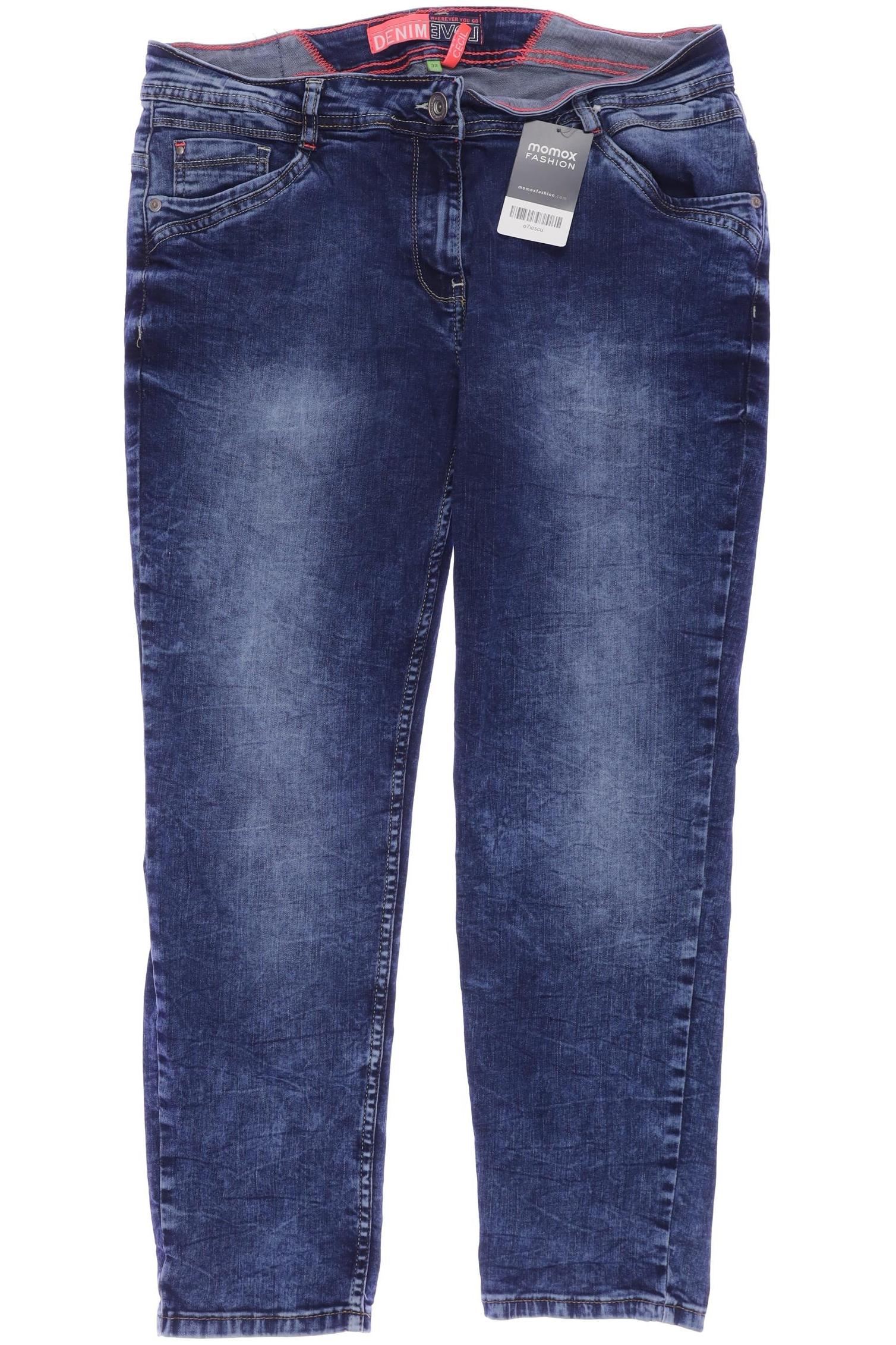 

Cecil Damen Jeans, blau, Gr. 32