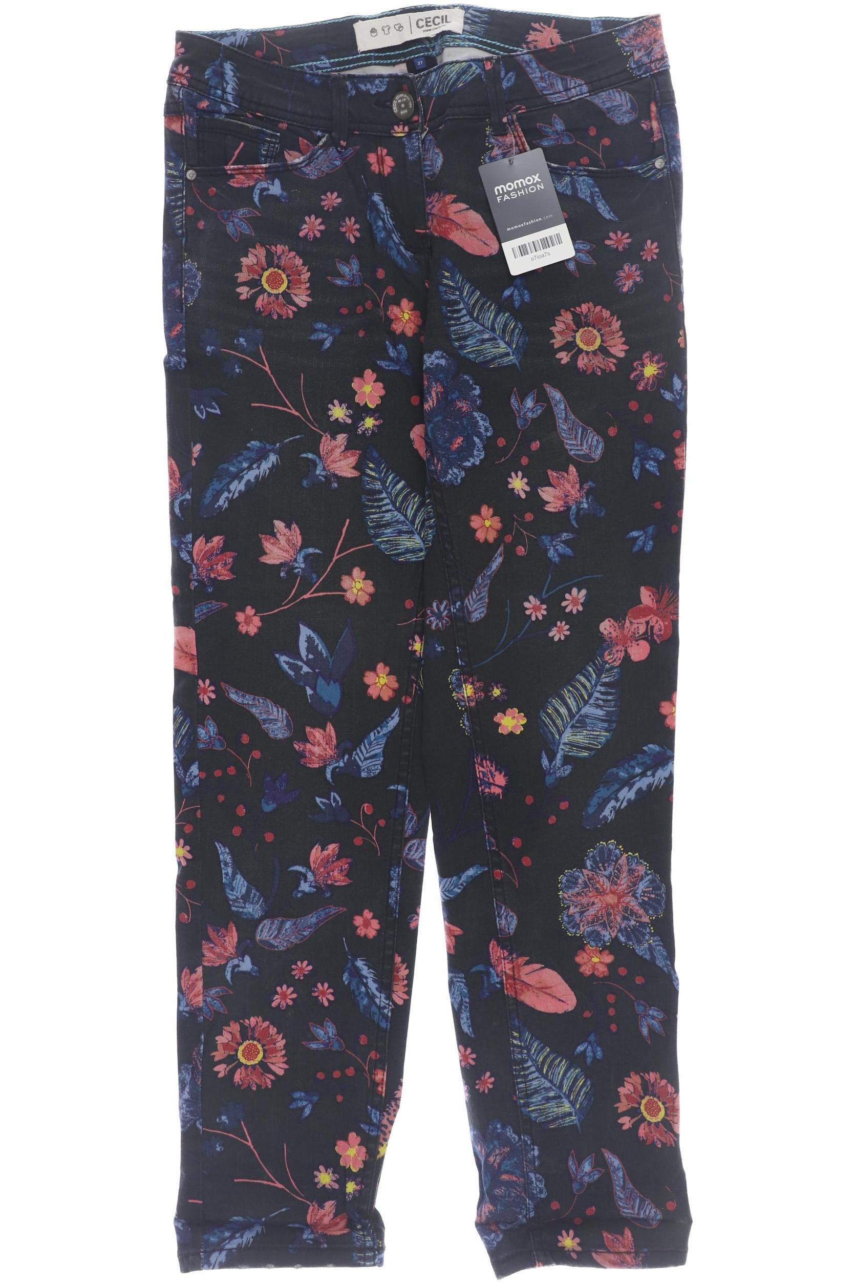 

CECIL Damen Jeans, grau