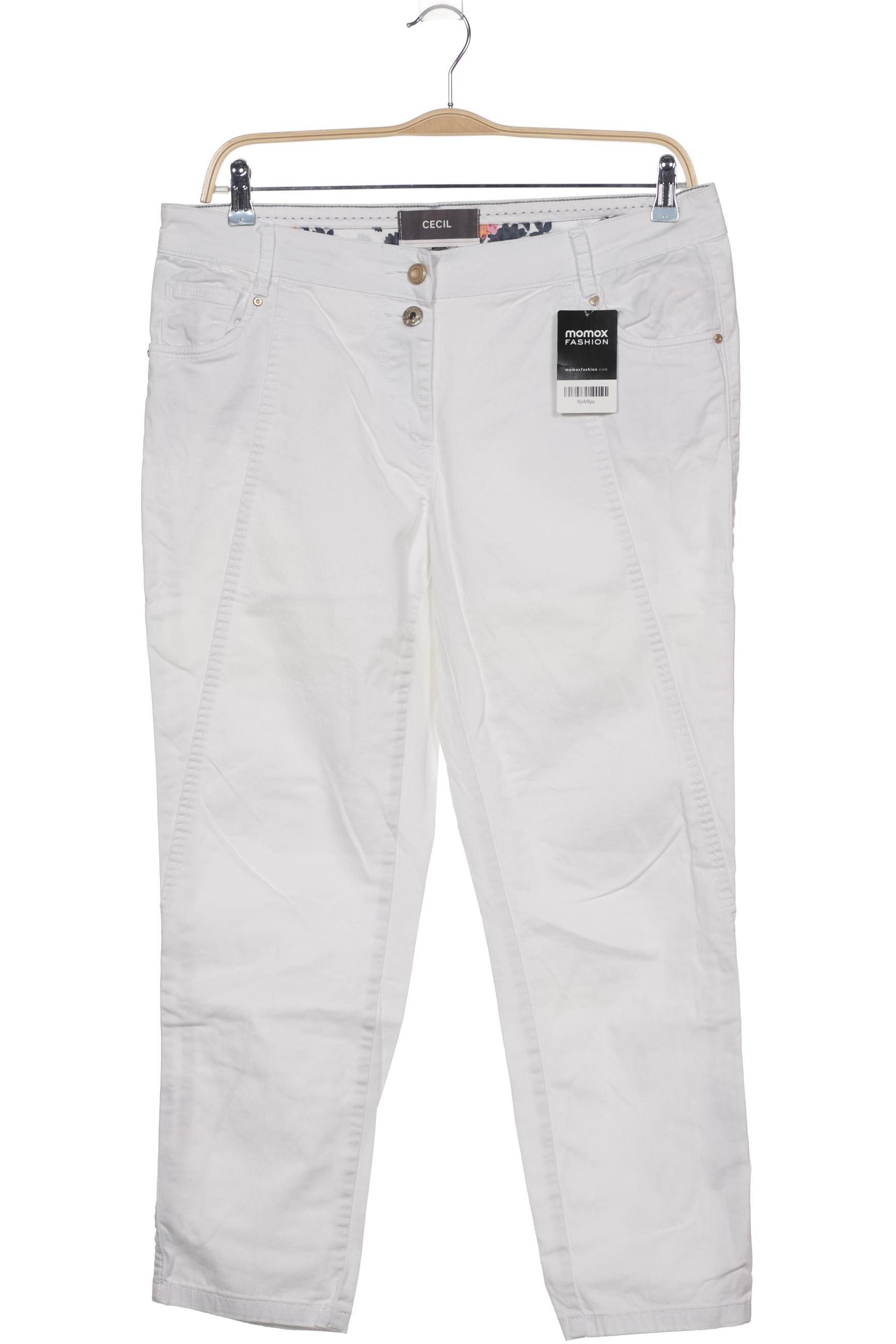 

Cecil Damen Jeans, weiß, Gr. 33