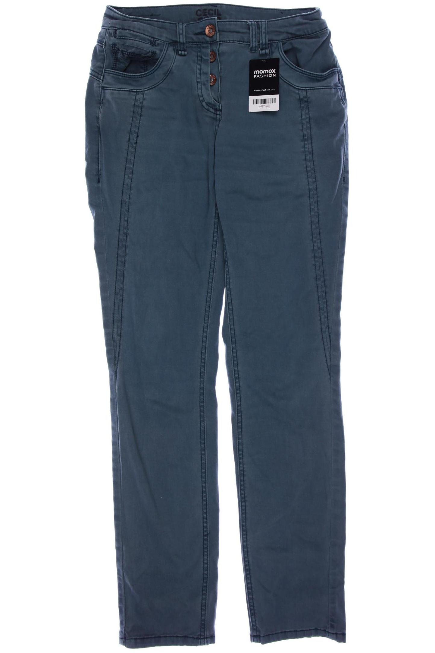 

CECIL Damen Jeans, türkis