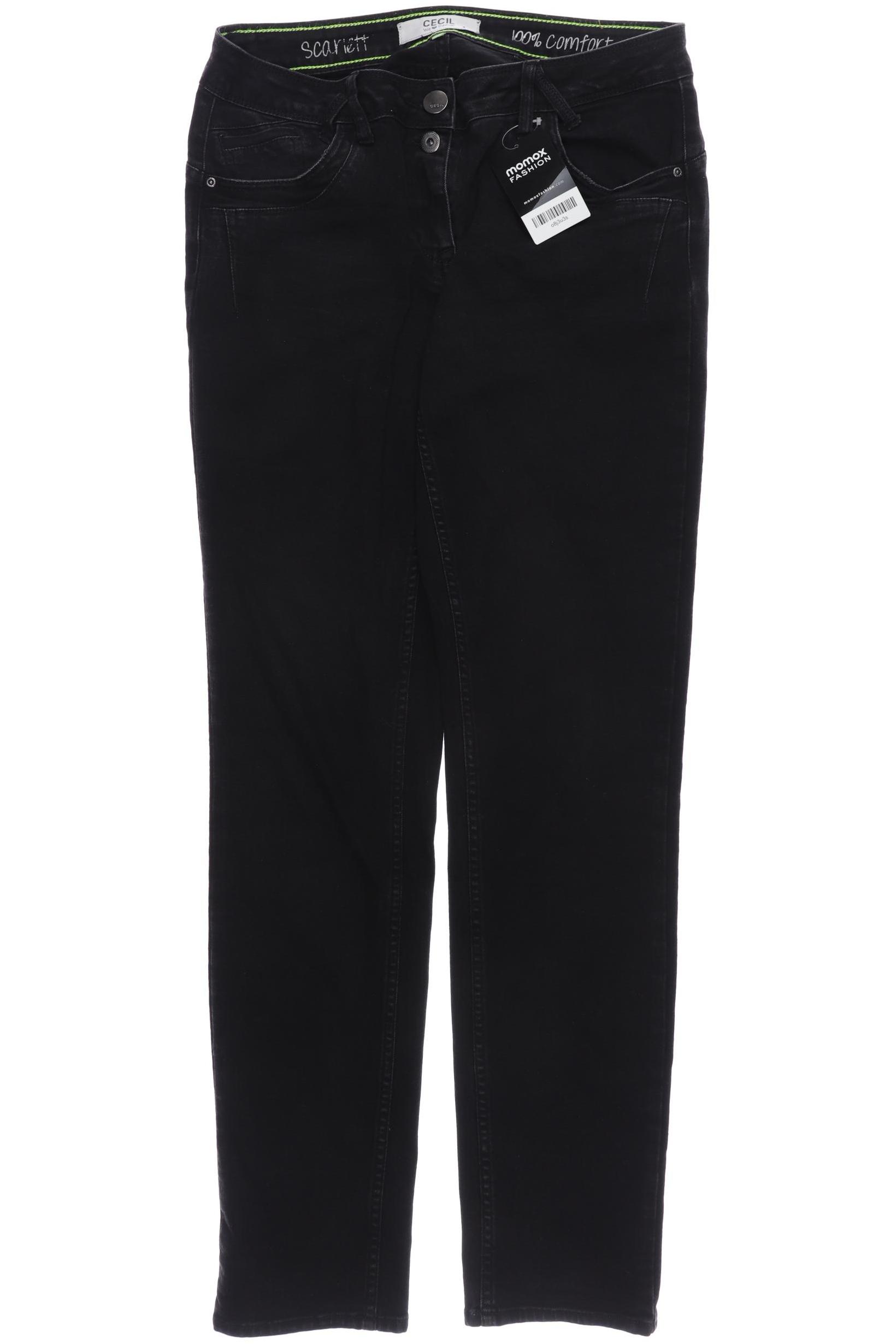 

Cecil Damen Jeans, schwarz, Gr. 29