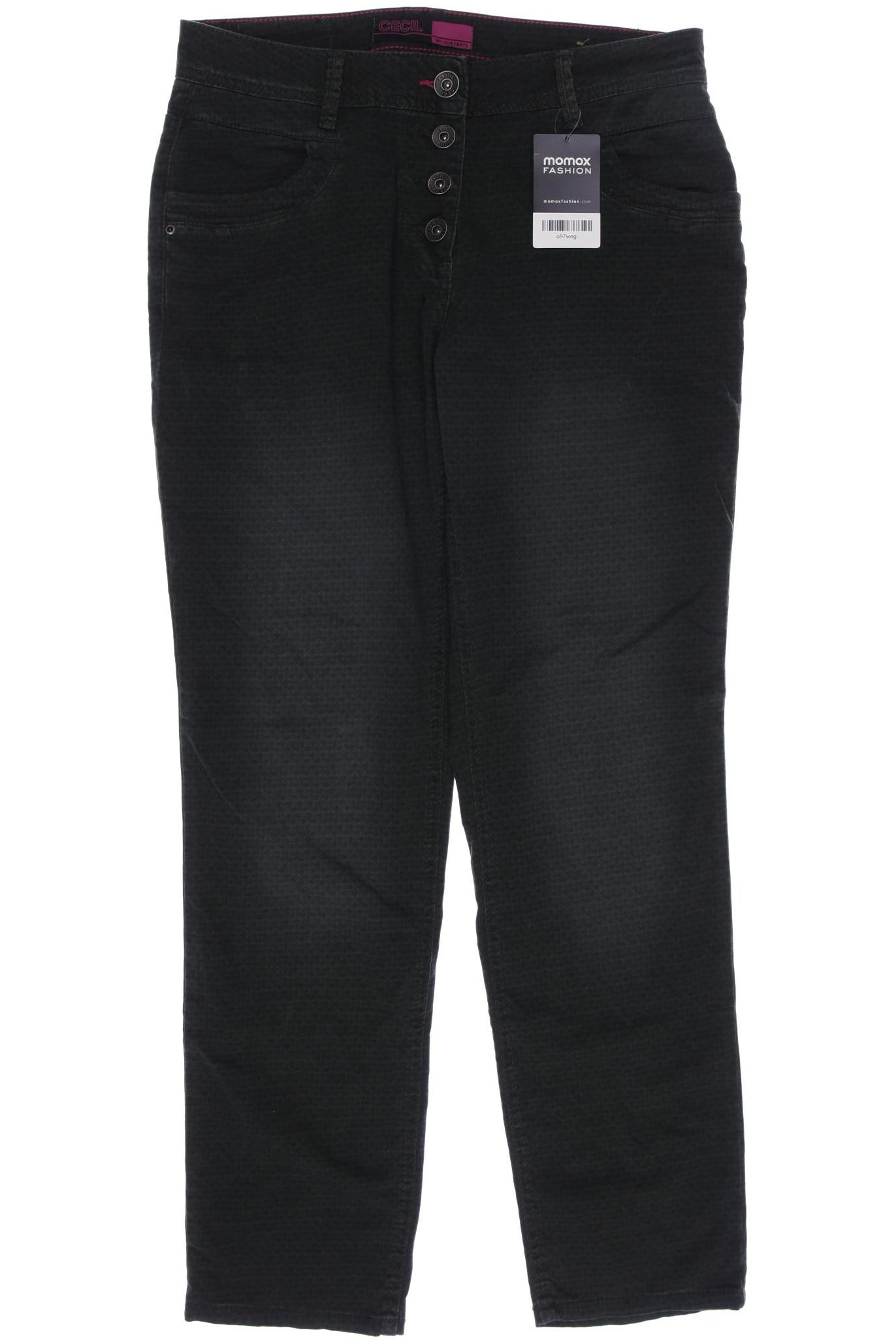 

Cecil Damen Jeans, grün, Gr. 28