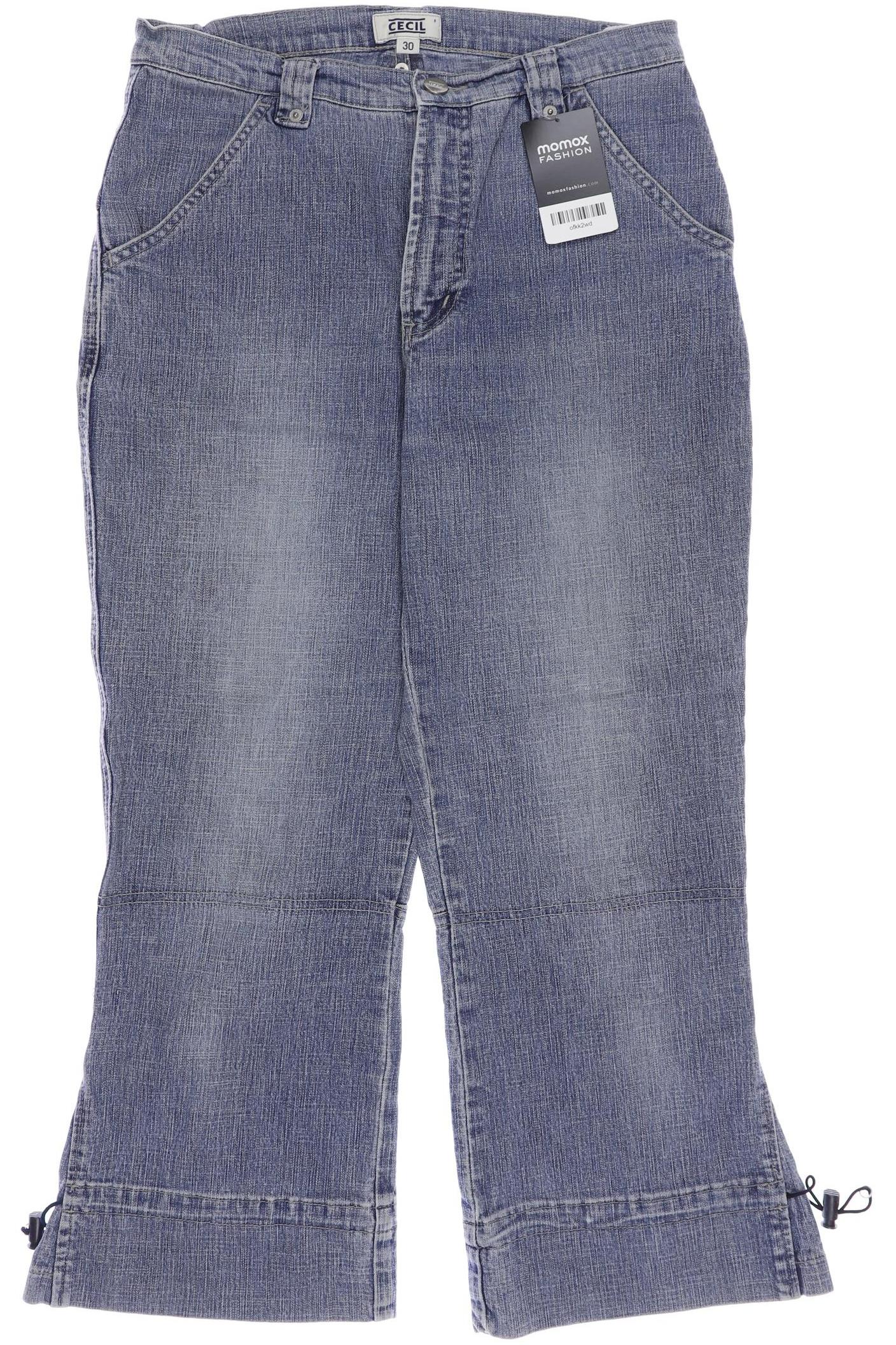 

CECIL Damen Jeans, hellblau