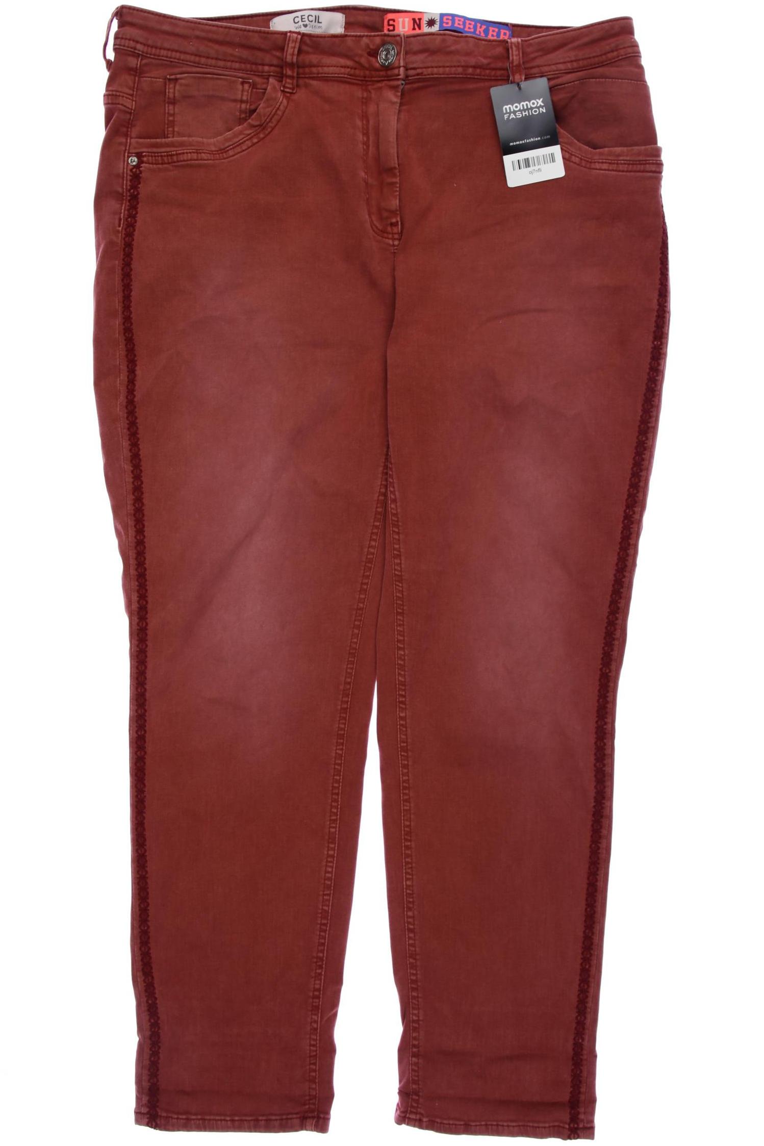 

Cecil Damen Jeans, bordeaux, Gr. 36