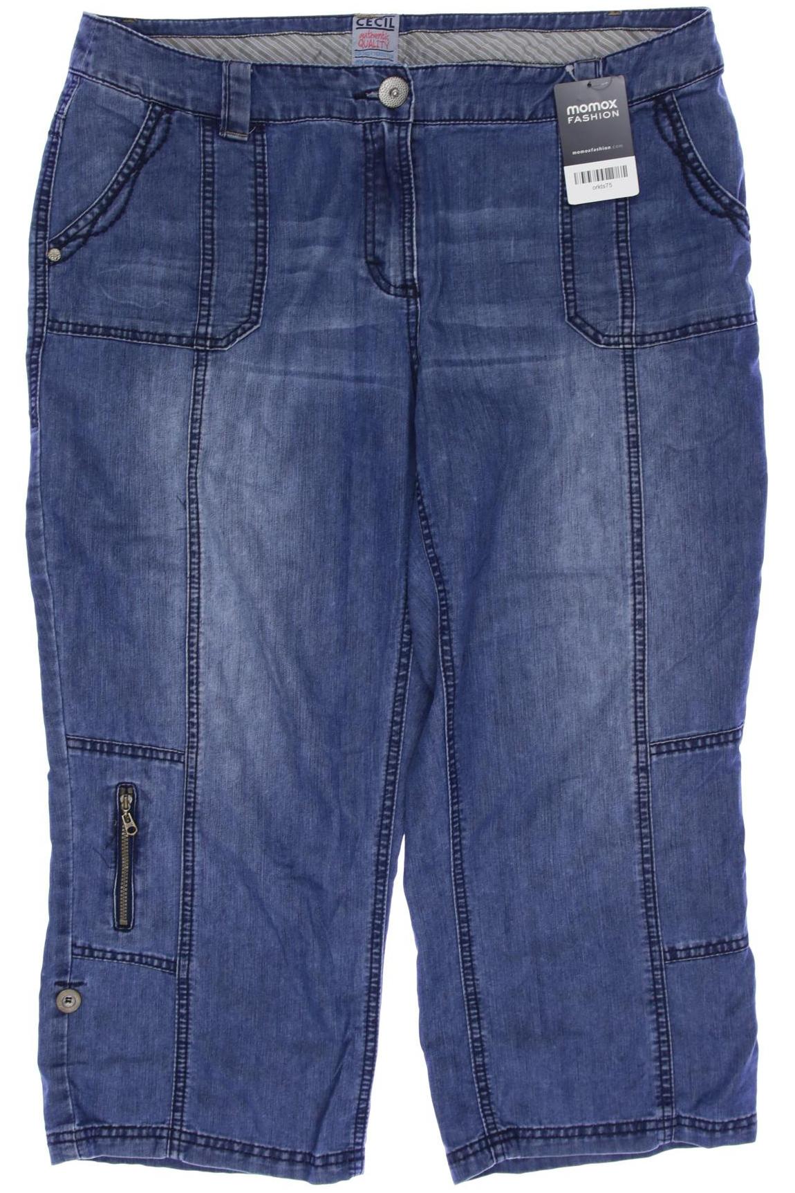 

CECIL Damen Jeans, blau