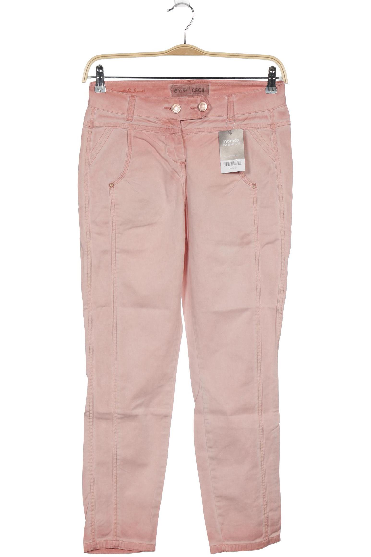 

CECIL Damen Jeans, pink