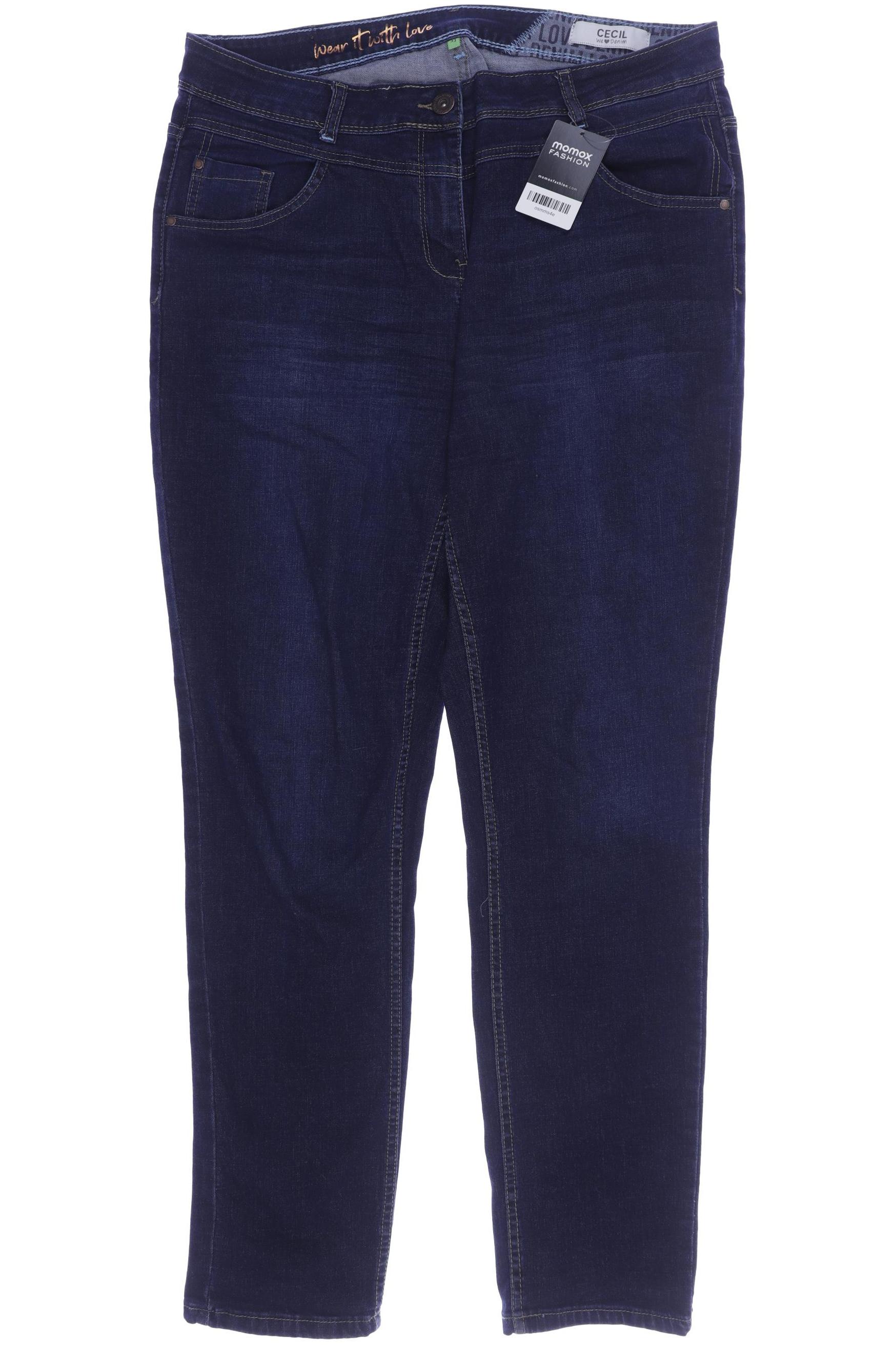 

CECIL Damen Jeans, blau