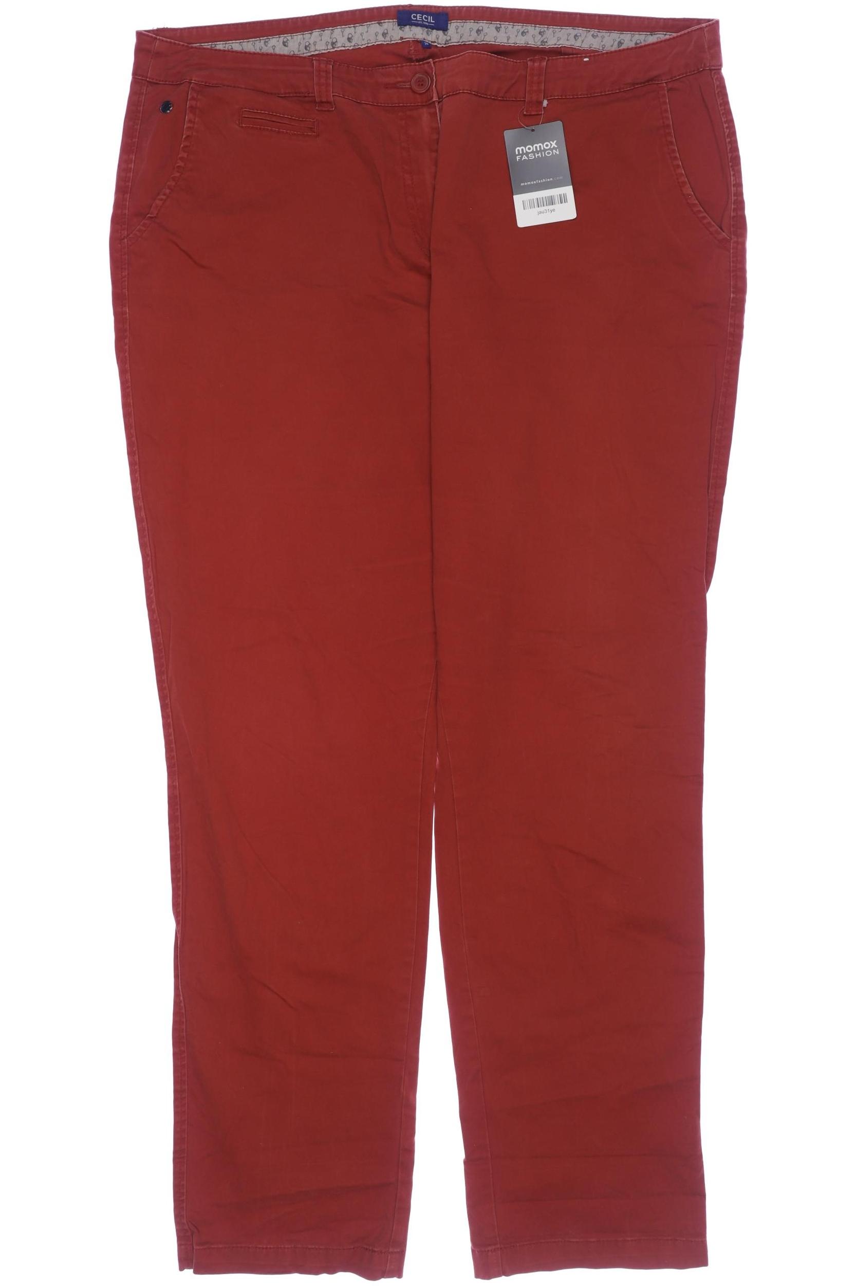 

Cecil Damen Jeans, rot, Gr. 36