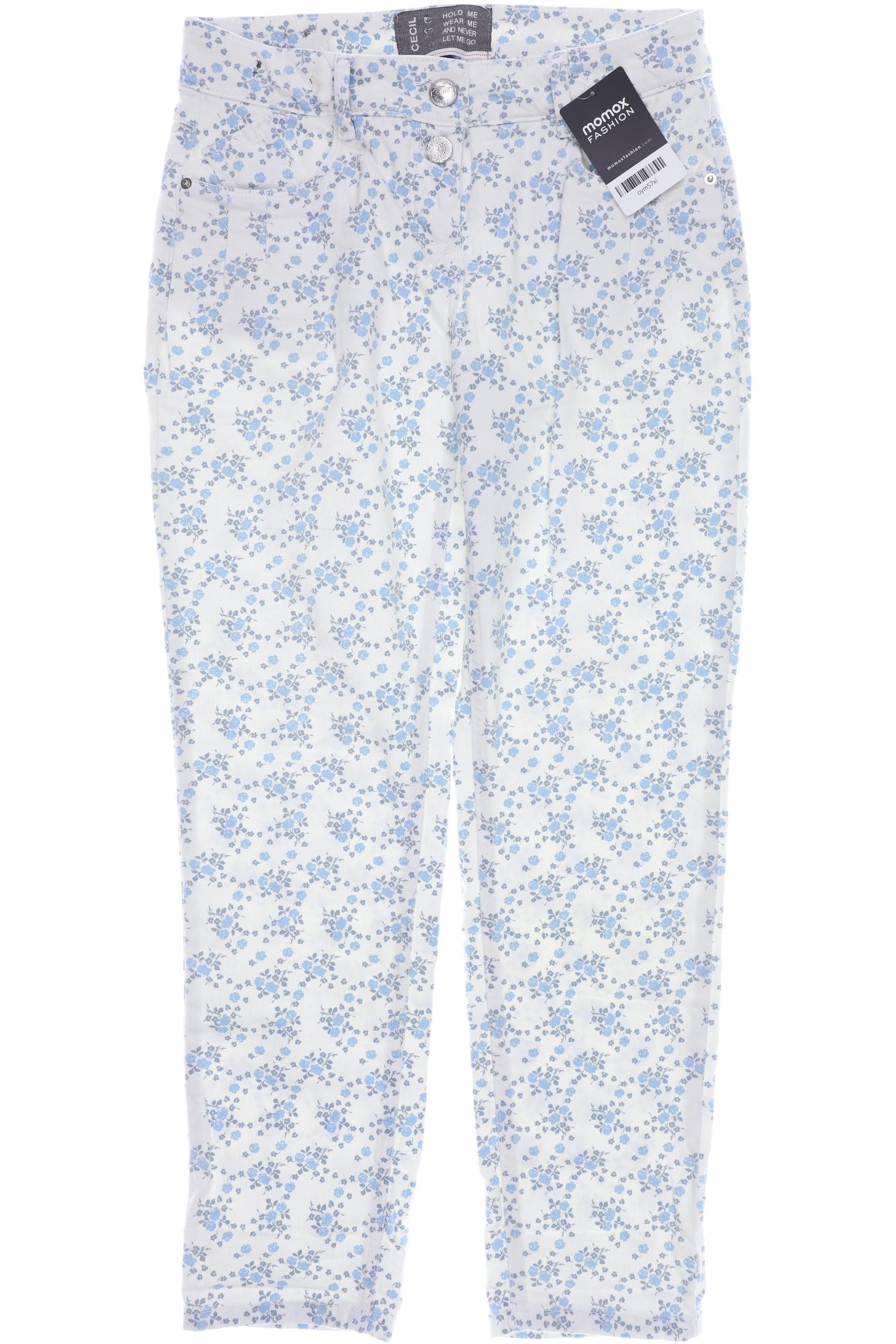 

CECIL Damen Jeans, weiß