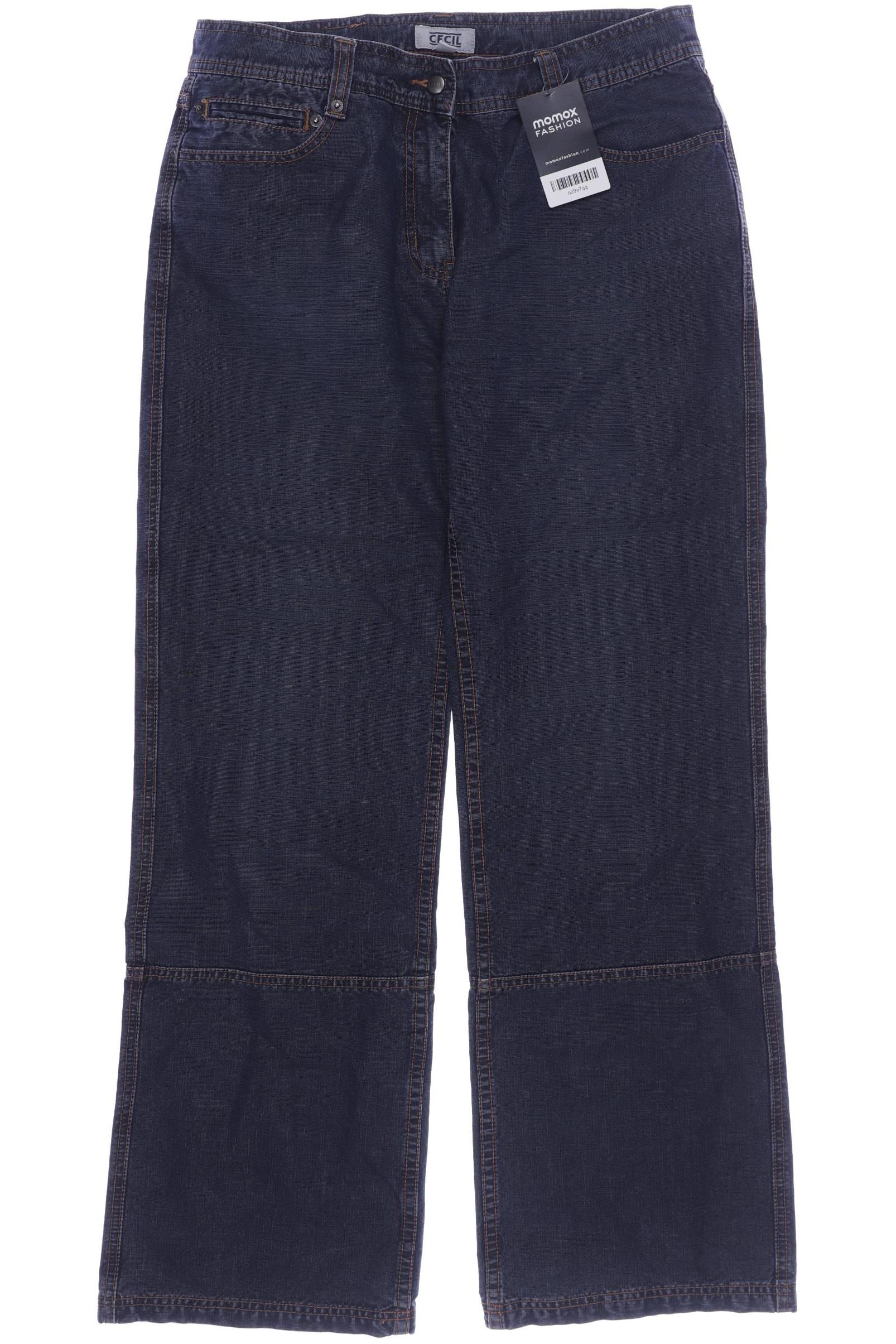 

CECIL Damen Jeans, marineblau