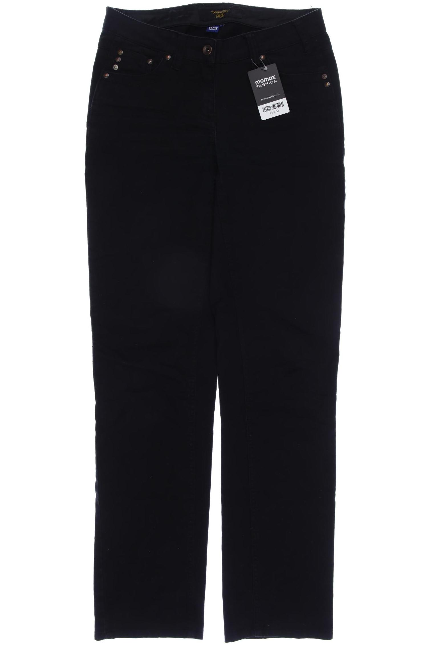 

Cecil Damen Jeans, schwarz, Gr. 28