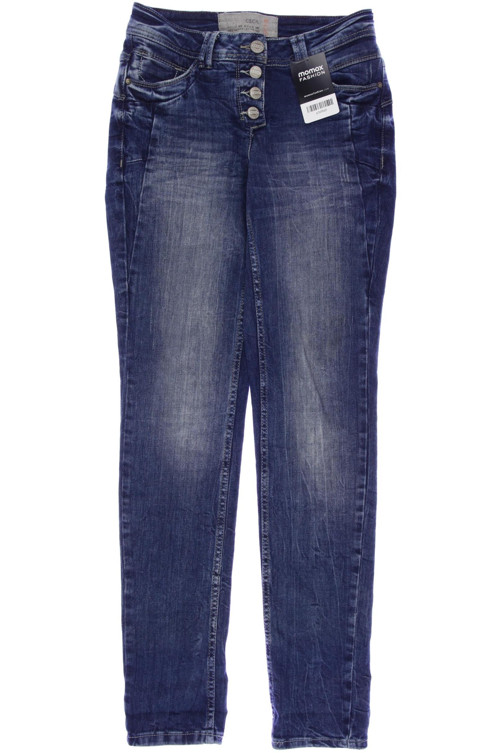 

Cecil Damen Jeans, blau, Gr. 25