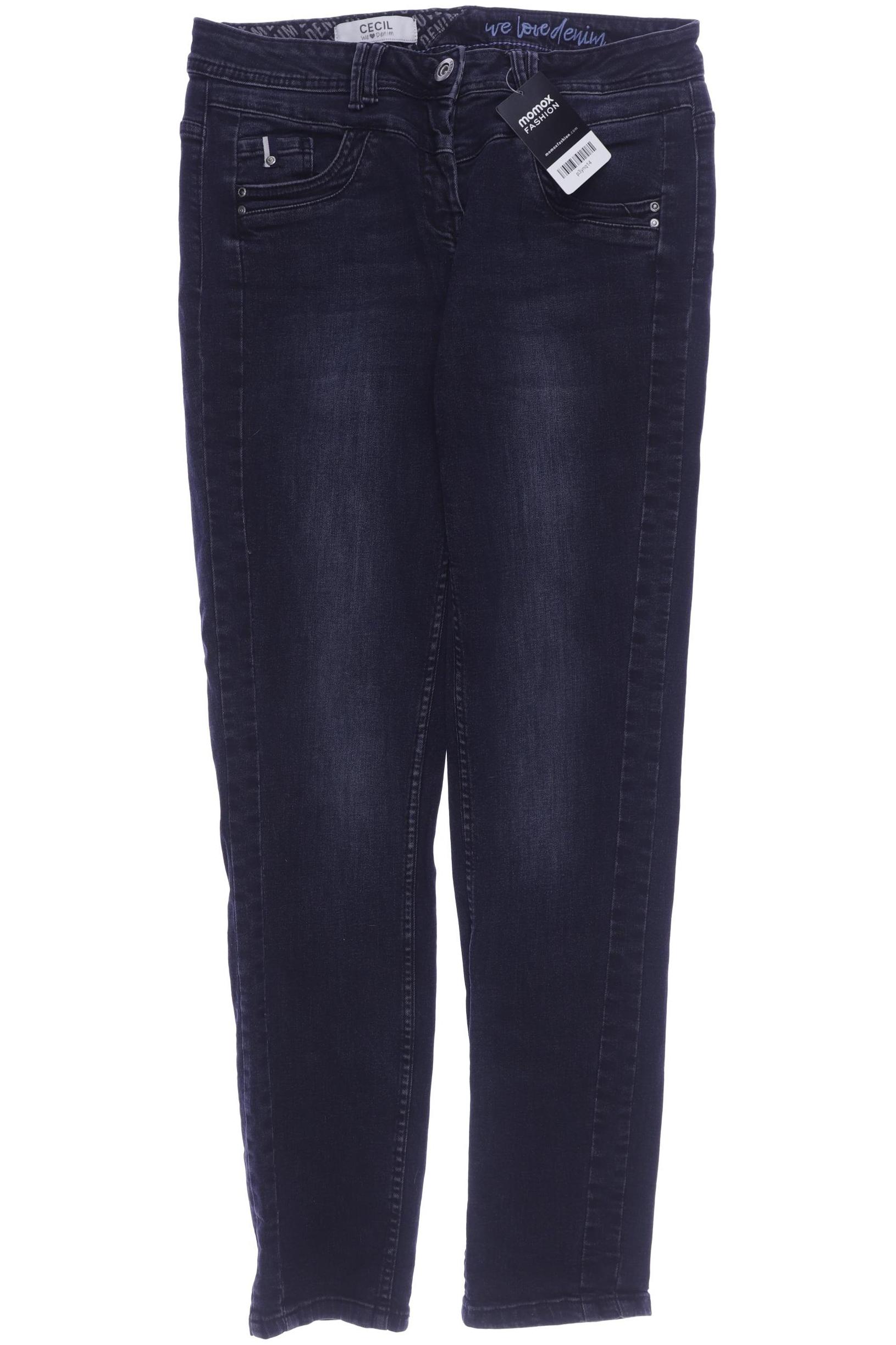 

CECIL Damen Jeans, marineblau
