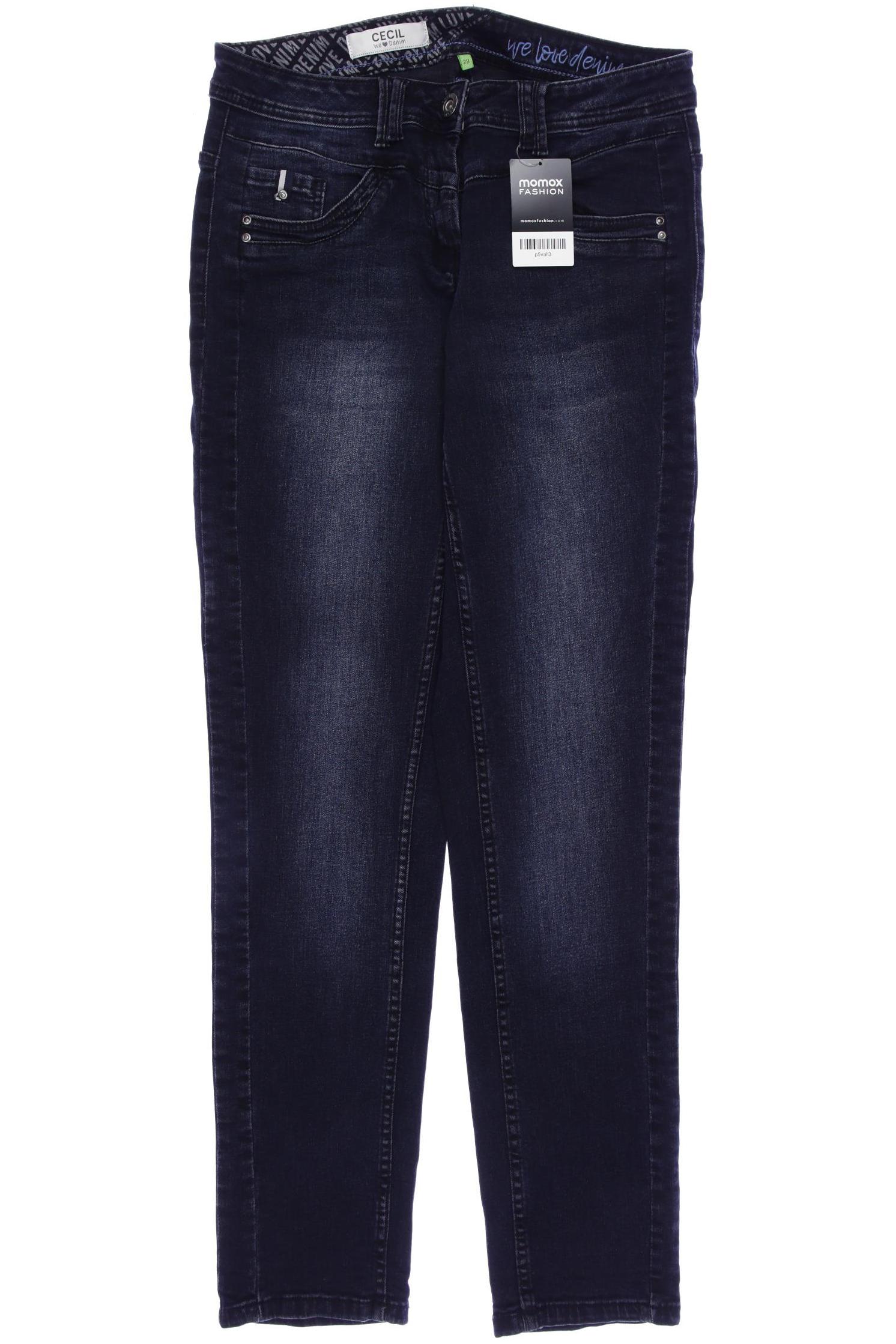 

CECIL Damen Jeans, marineblau