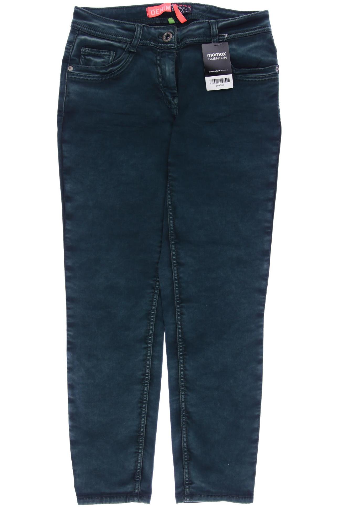 

CECIL Damen Jeans, türkis