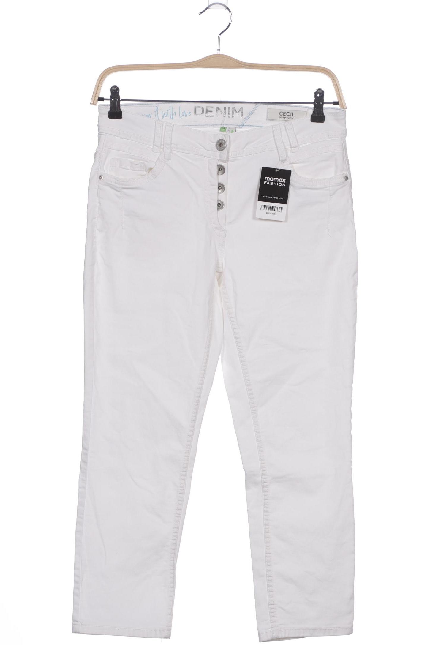 

Cecil Damen Jeans, weiß, Gr. 29