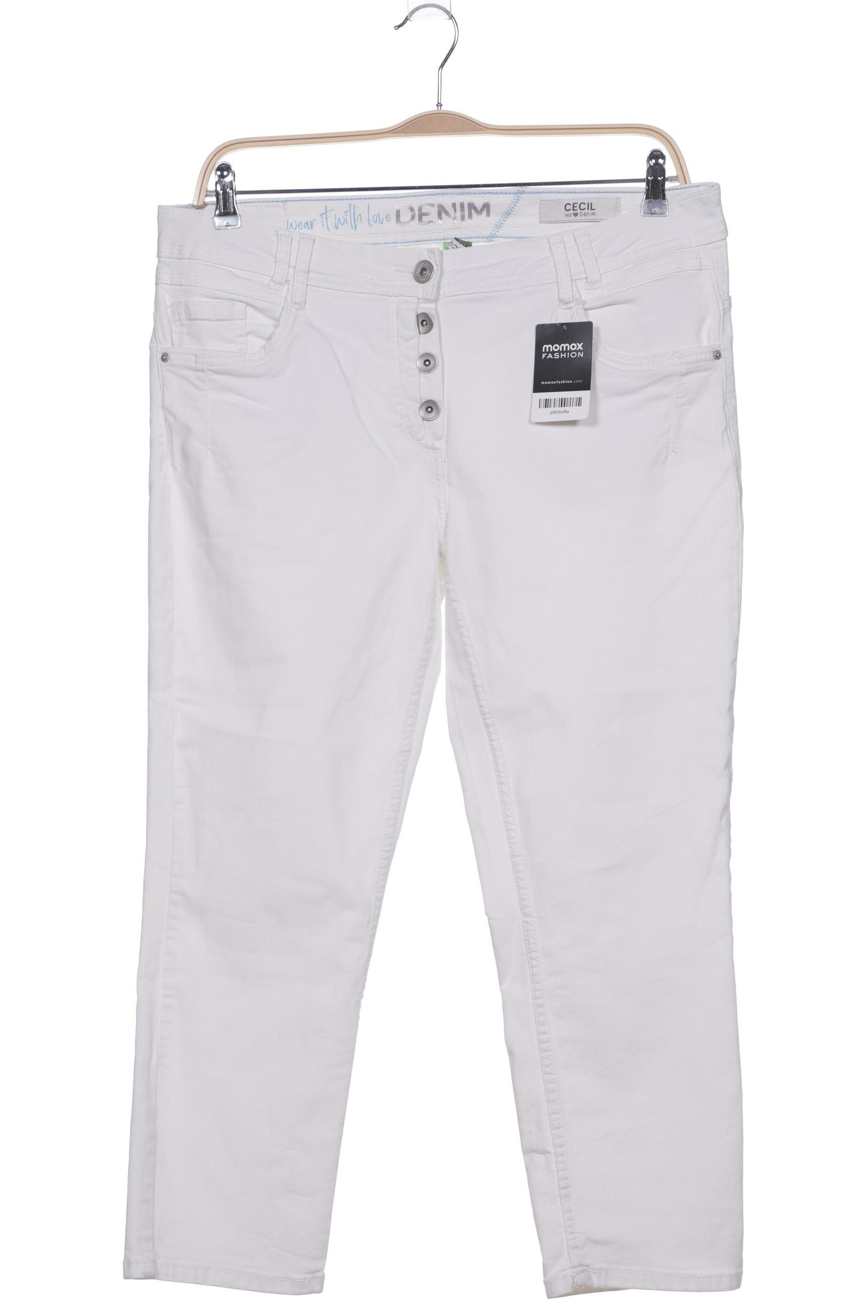 

Cecil Damen Jeans, weiß, Gr. 44