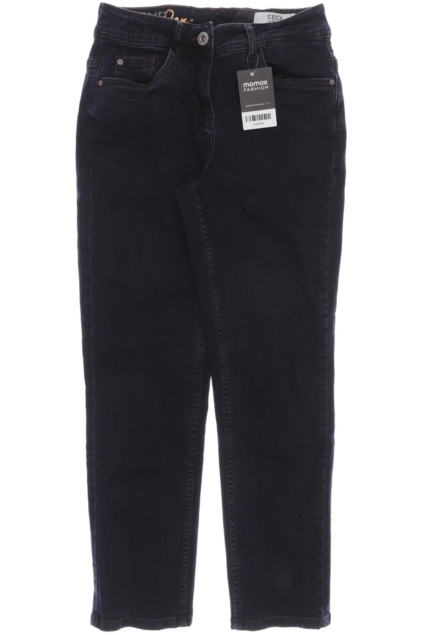 

CECIL Damen Jeans, marineblau