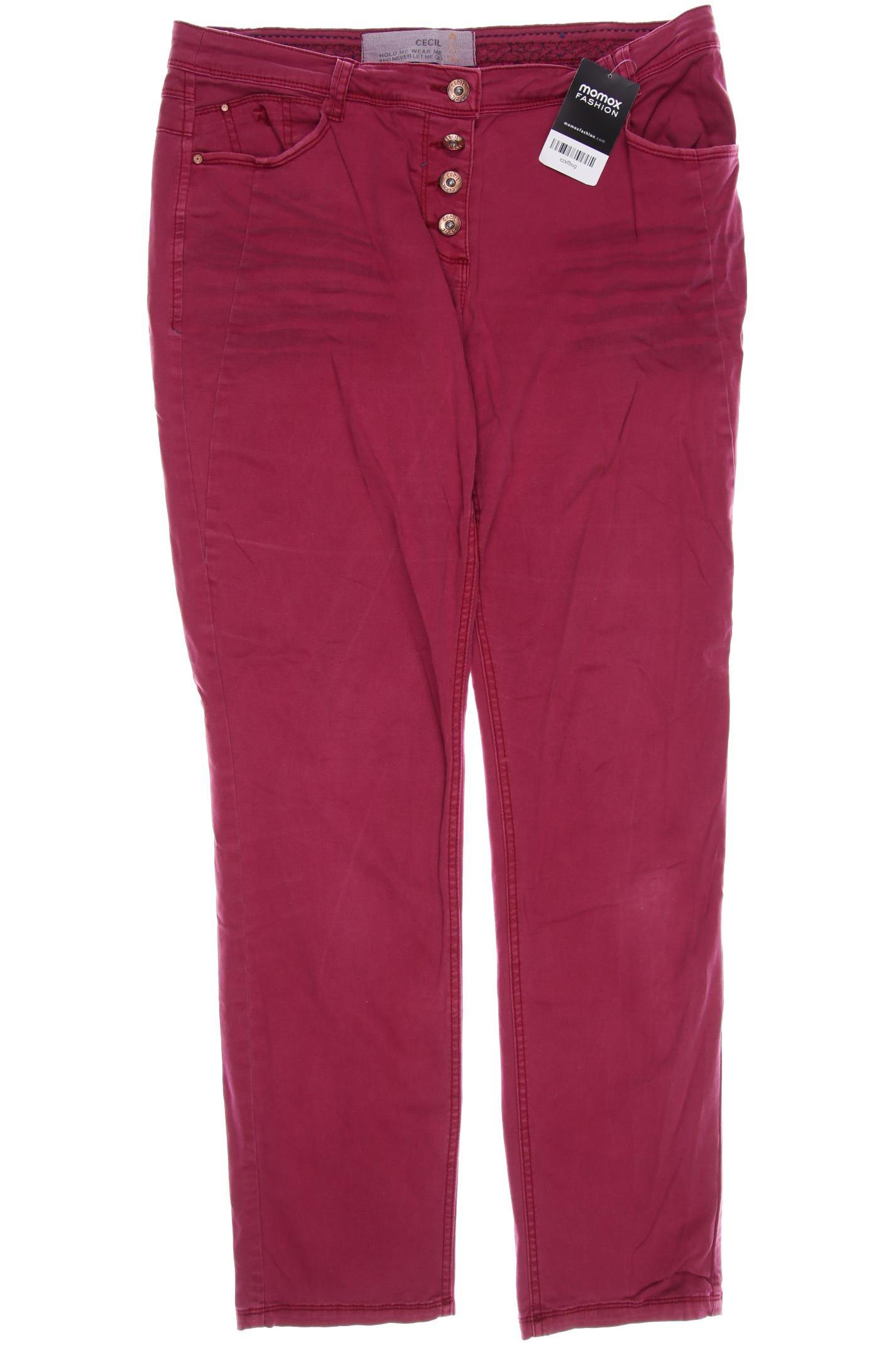 

CECIL Damen Jeans, pink