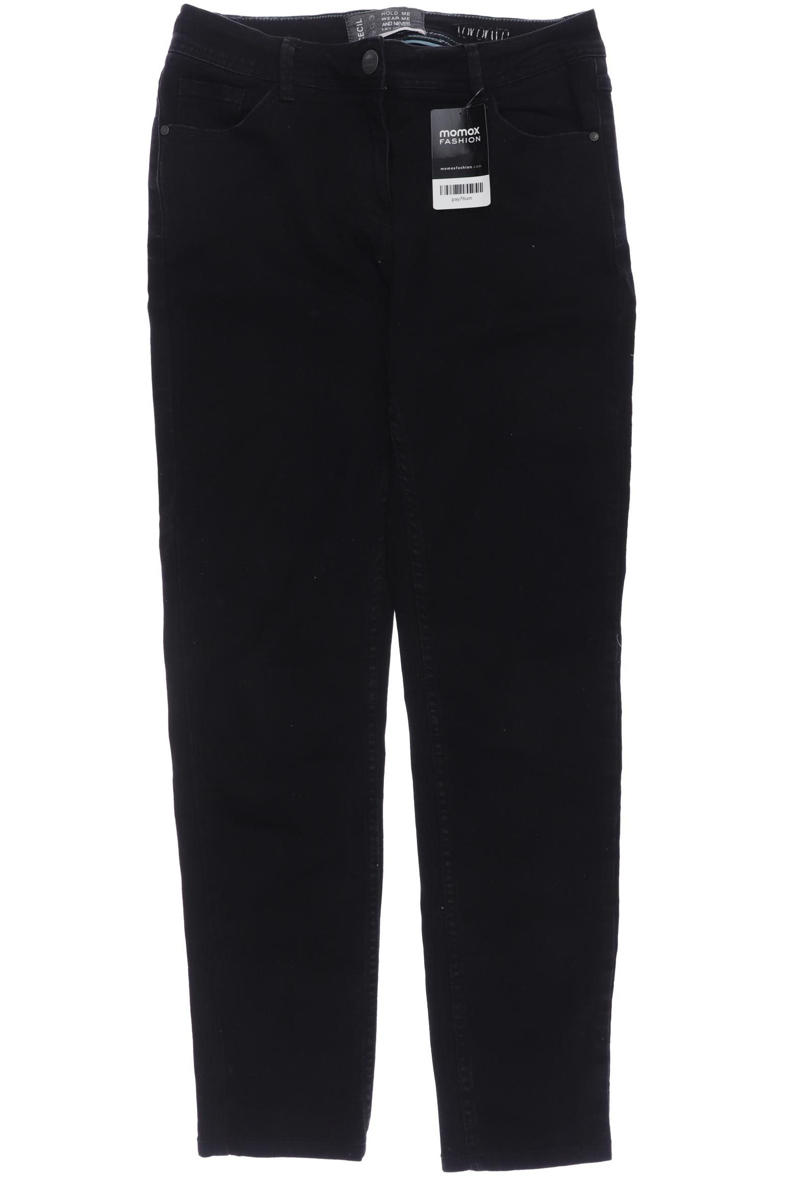 

Cecil Damen Jeans, schwarz, Gr. 28