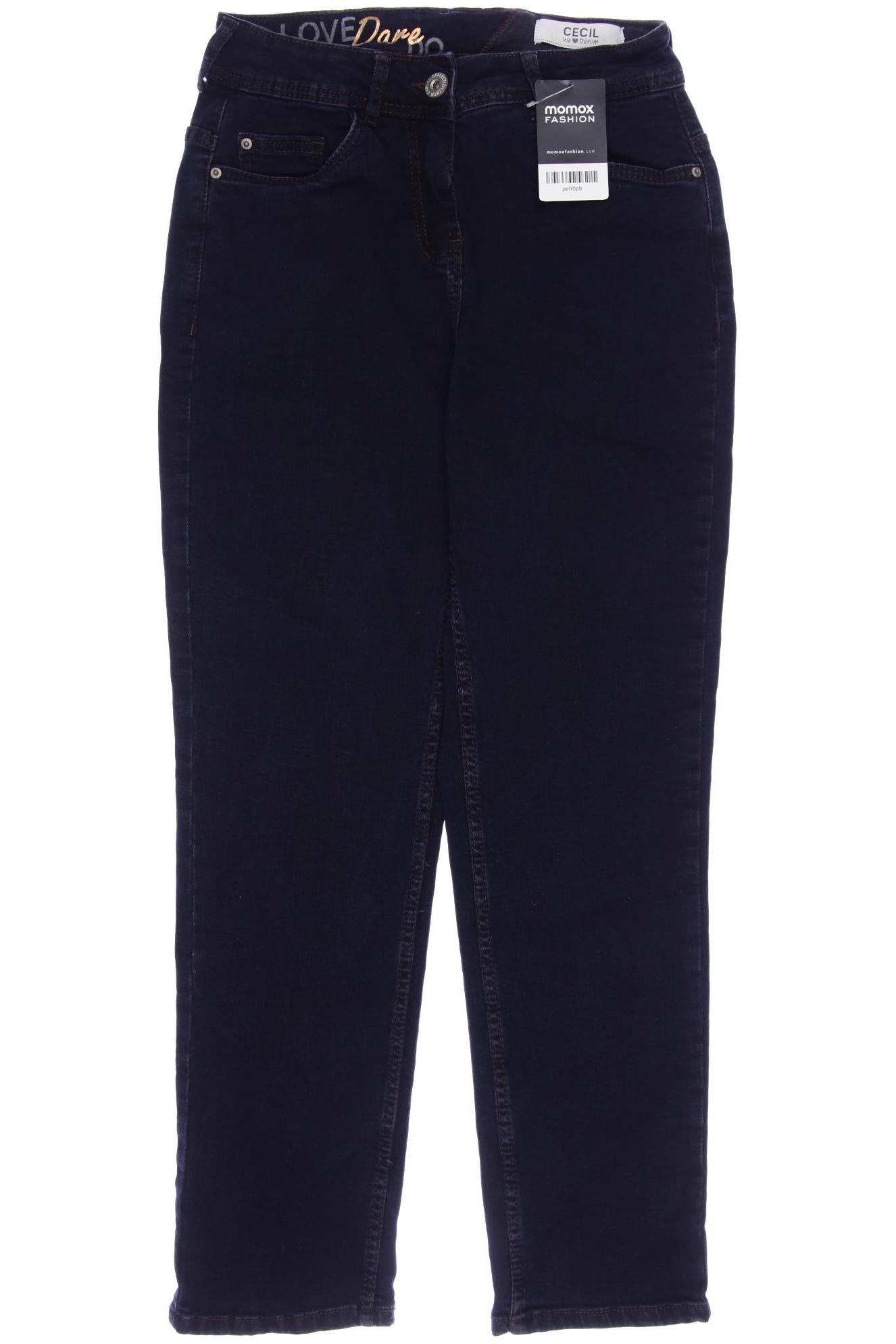 

CECIL Damen Jeans, marineblau