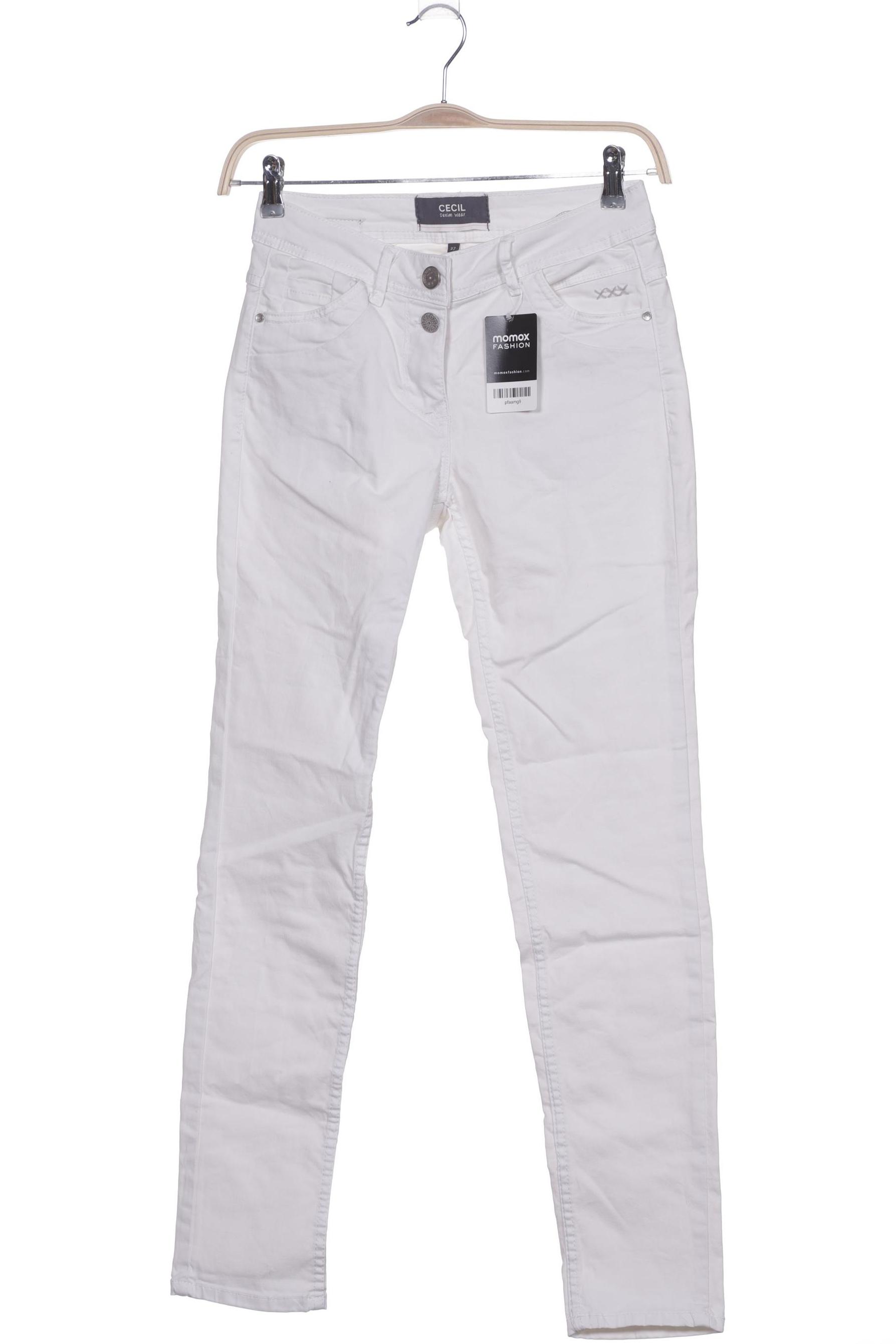 

Cecil Damen Jeans, weiß, Gr. 27