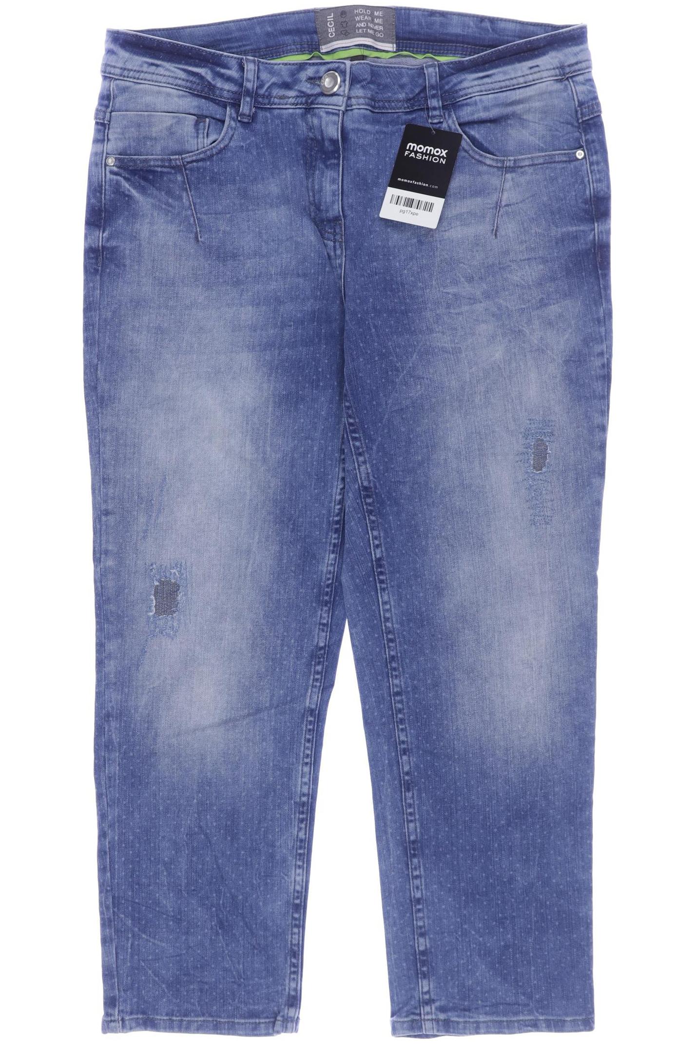 

CECIL Damen Jeans, blau