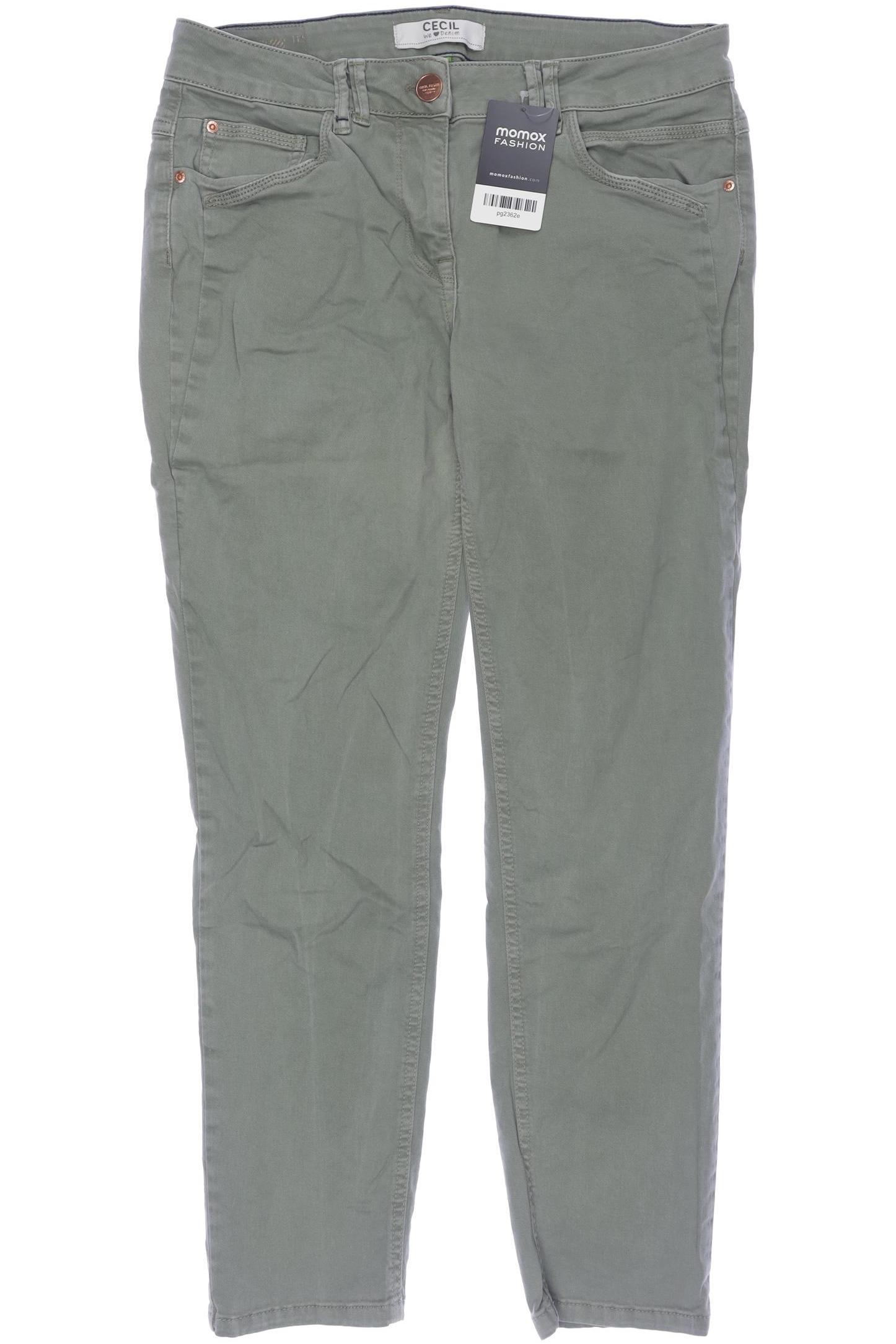 

Cecil Damen Jeans, grün, Gr. 30