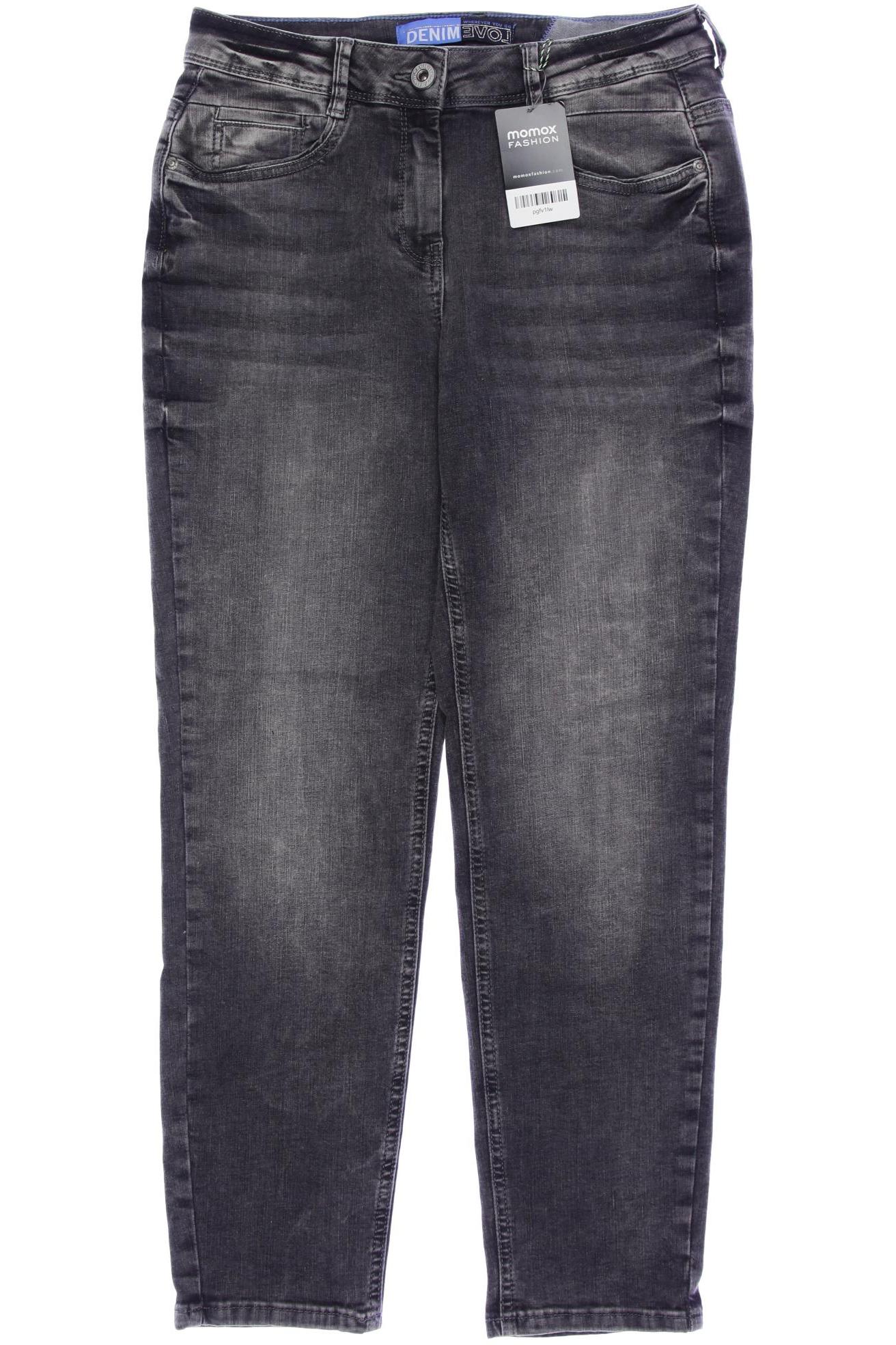 

CECIL Damen Jeans, grau