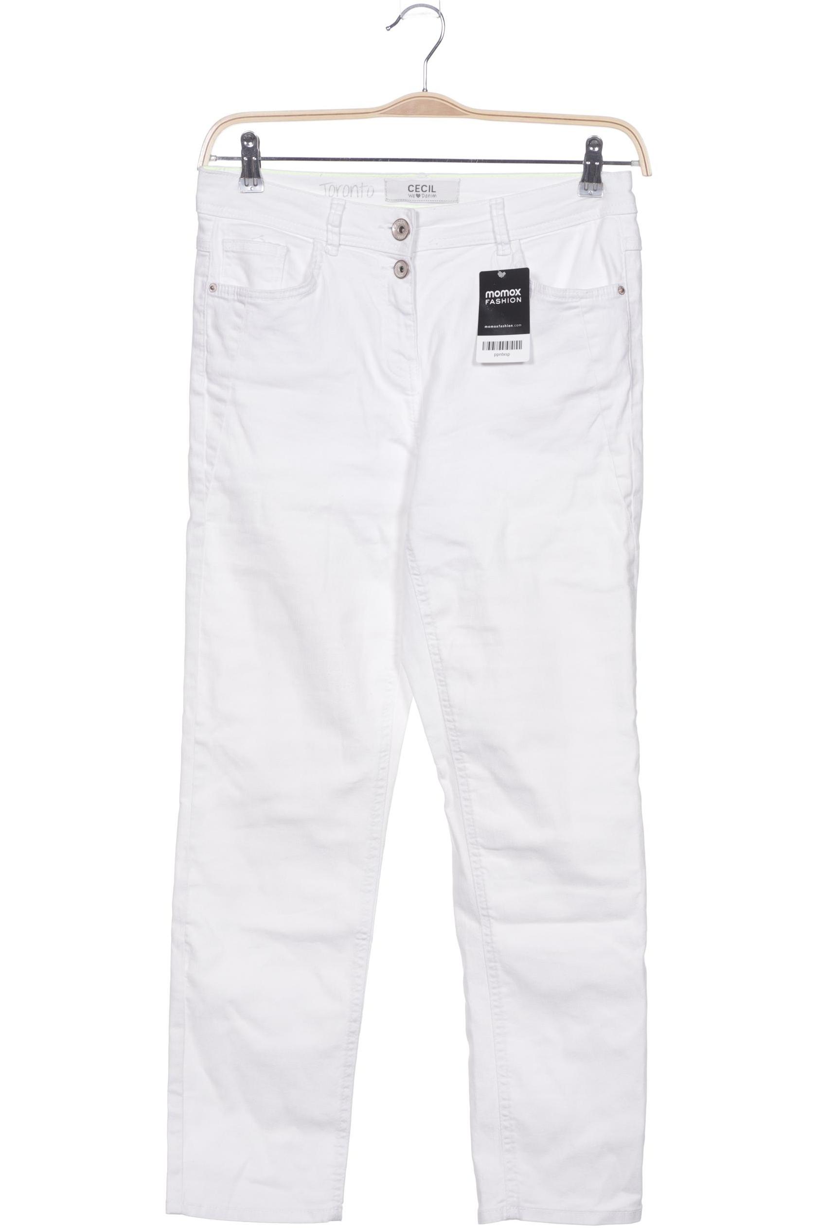 

Cecil Damen Jeans, weiß, Gr. 40