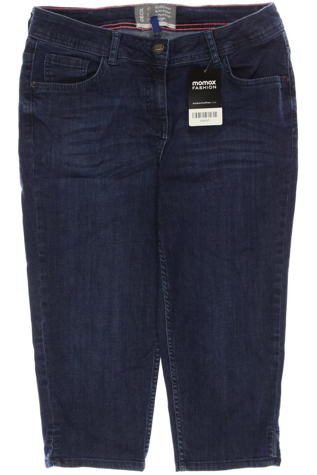 

CECIL Damen Jeans, marineblau