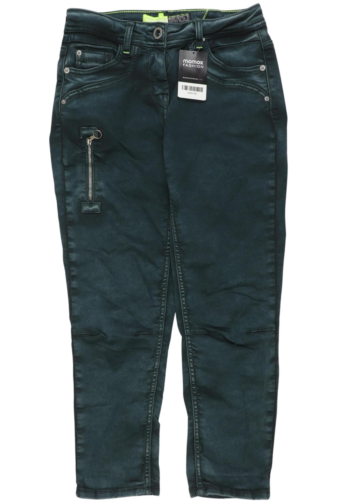 

Cecil Damen Jeans, grün, Gr. 25
