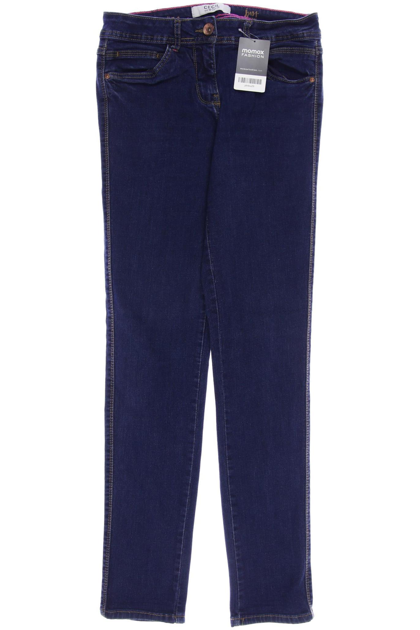 

CECIL Damen Jeans, marineblau