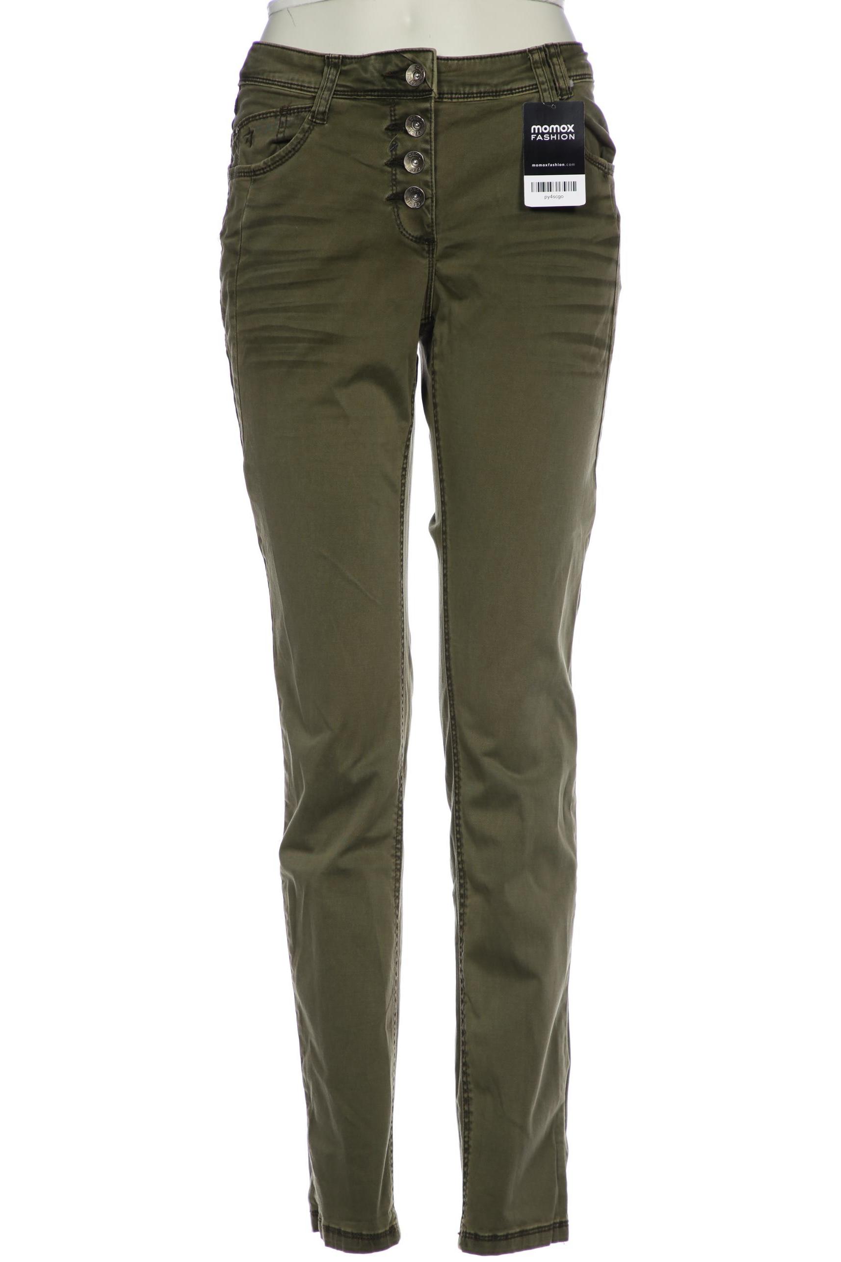 

CECIL Damen Jeans, grün