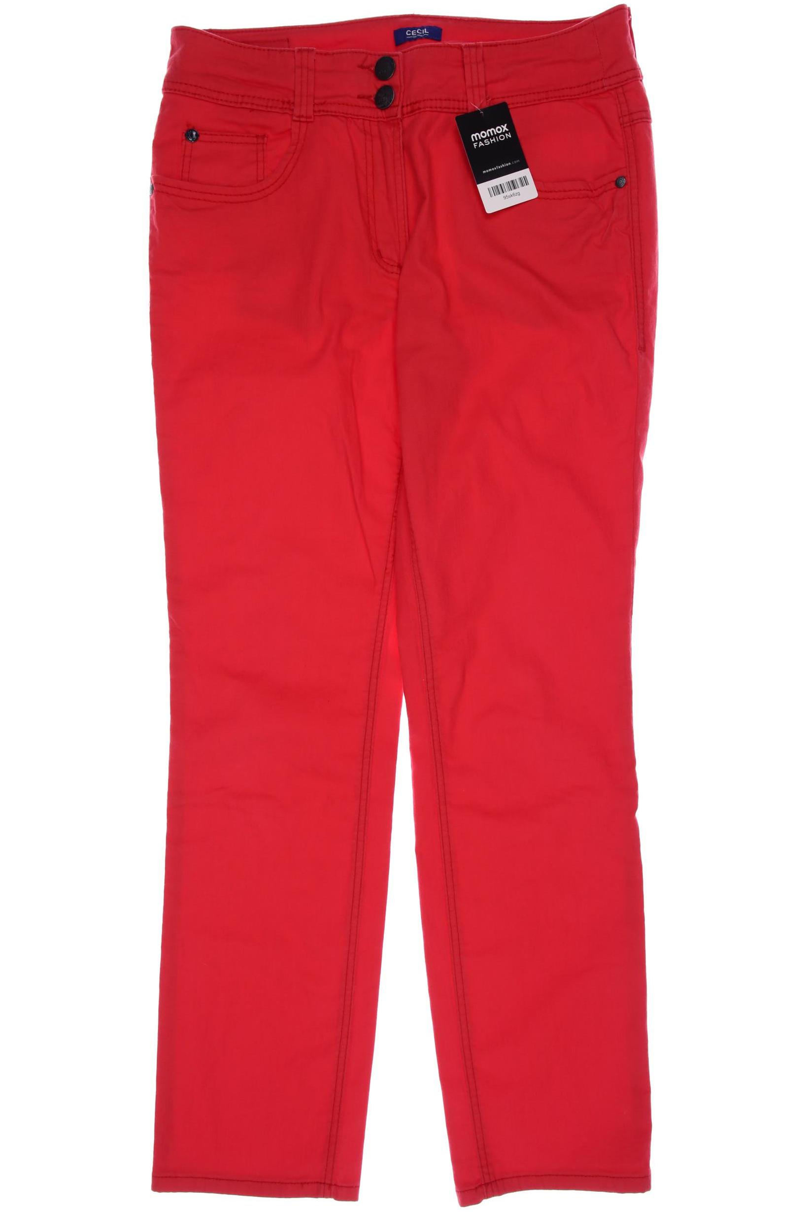 

CECIL Damen Jeans, rot