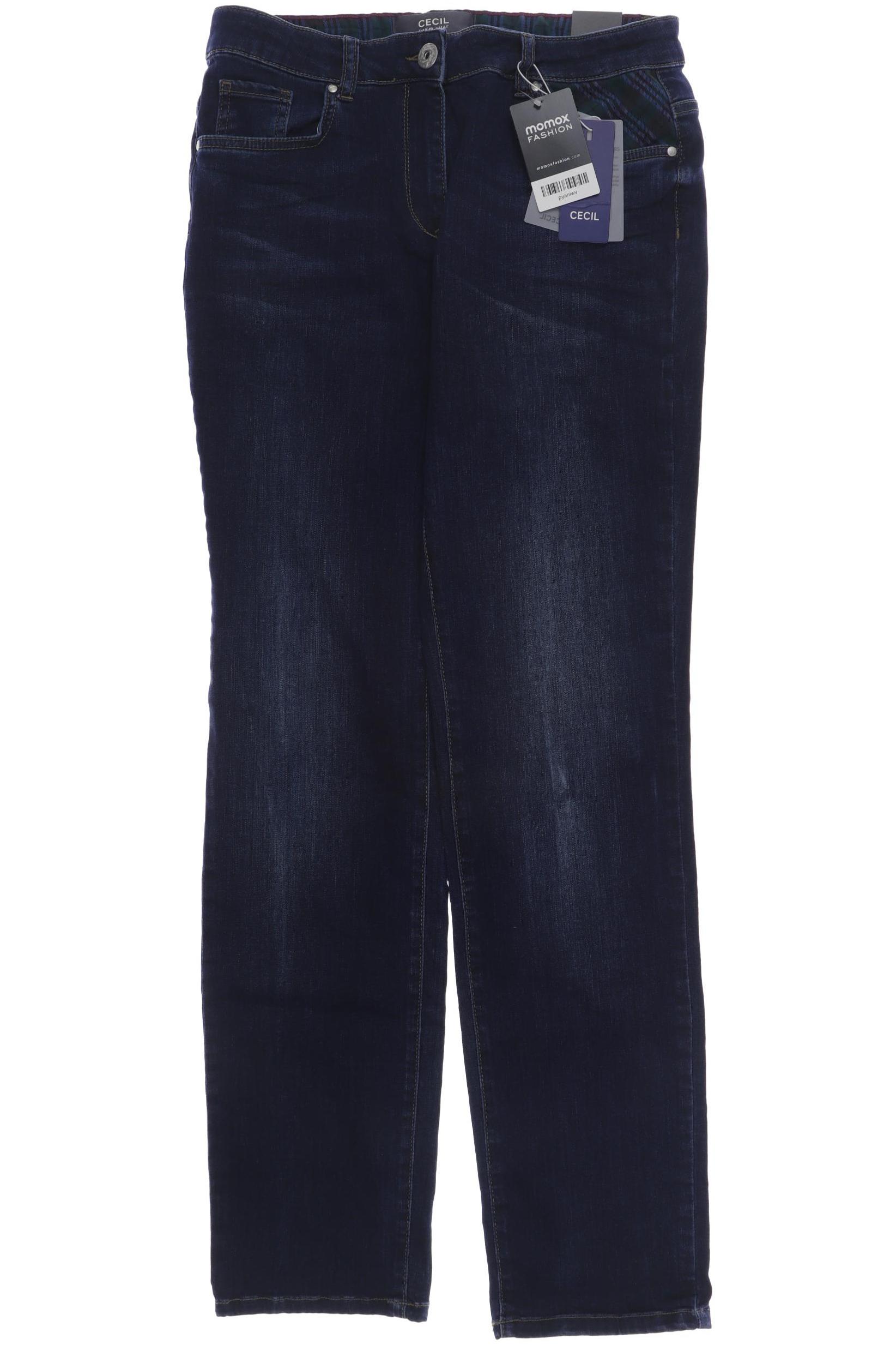 

CECIL Damen Jeans, blau