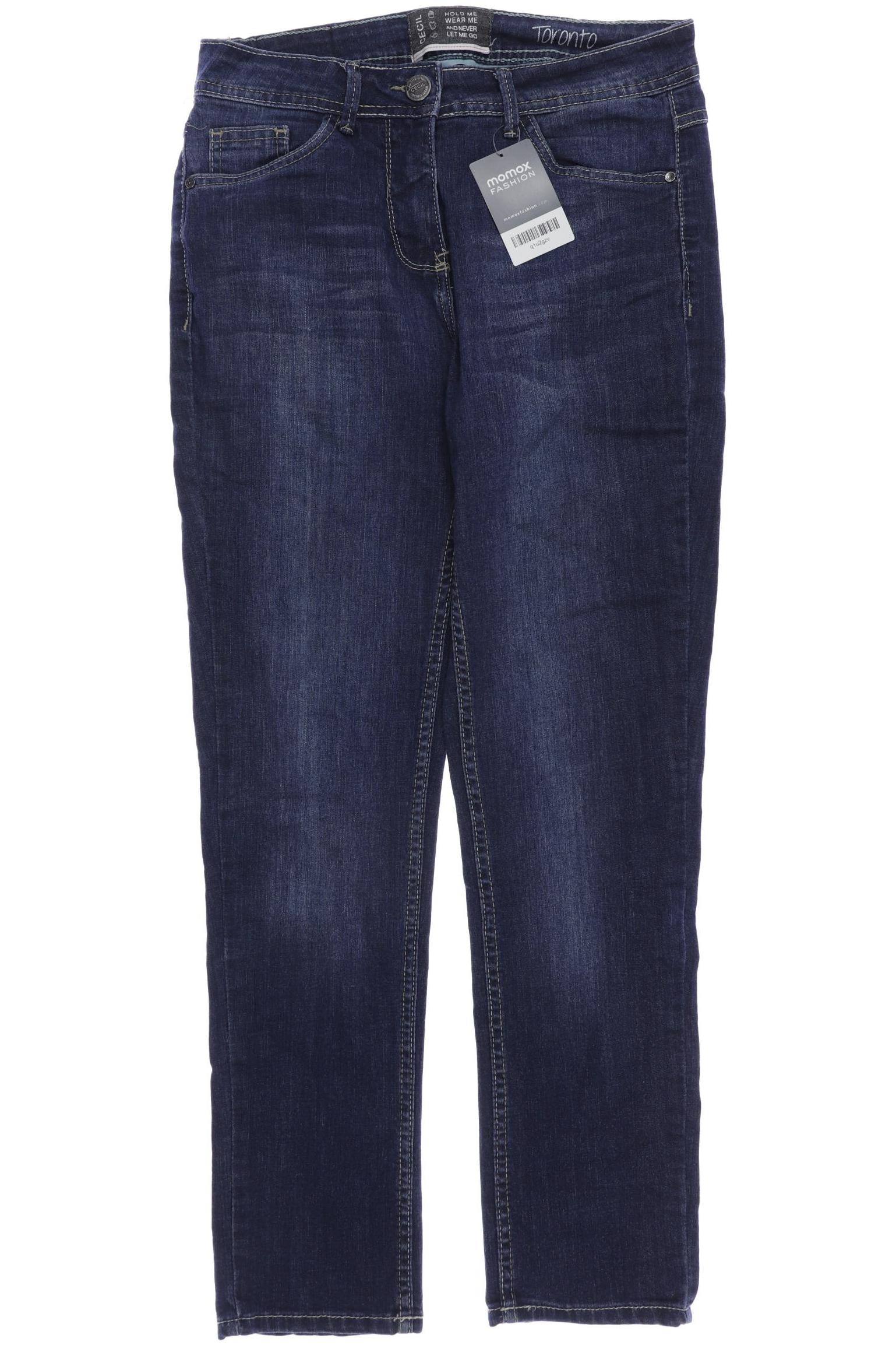 

Cecil Damen Jeans, marineblau, Gr. 28